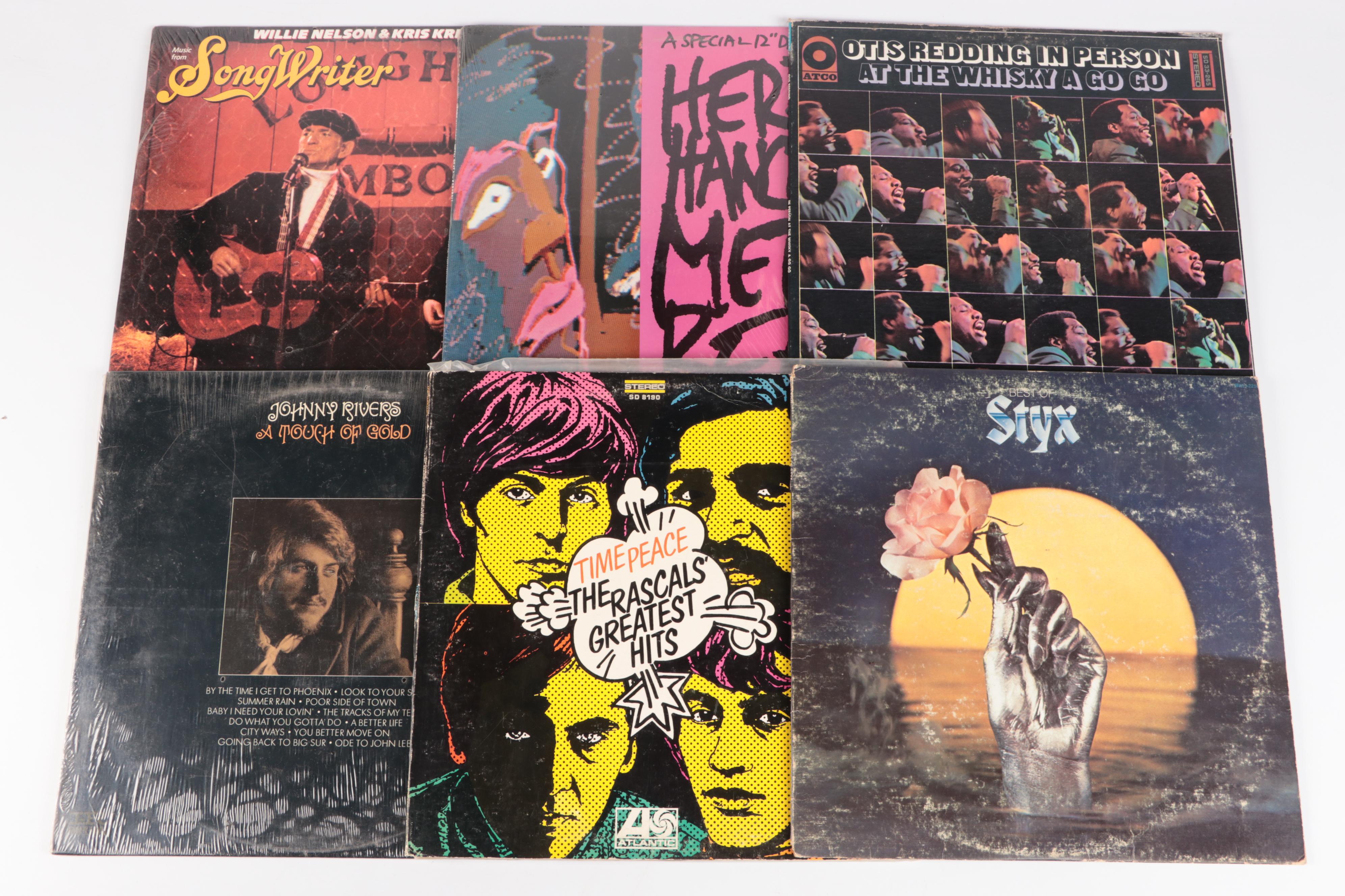 David Lee Roth, Rick Springfield, Styx, Donovan, and More Vinyl Record Albums