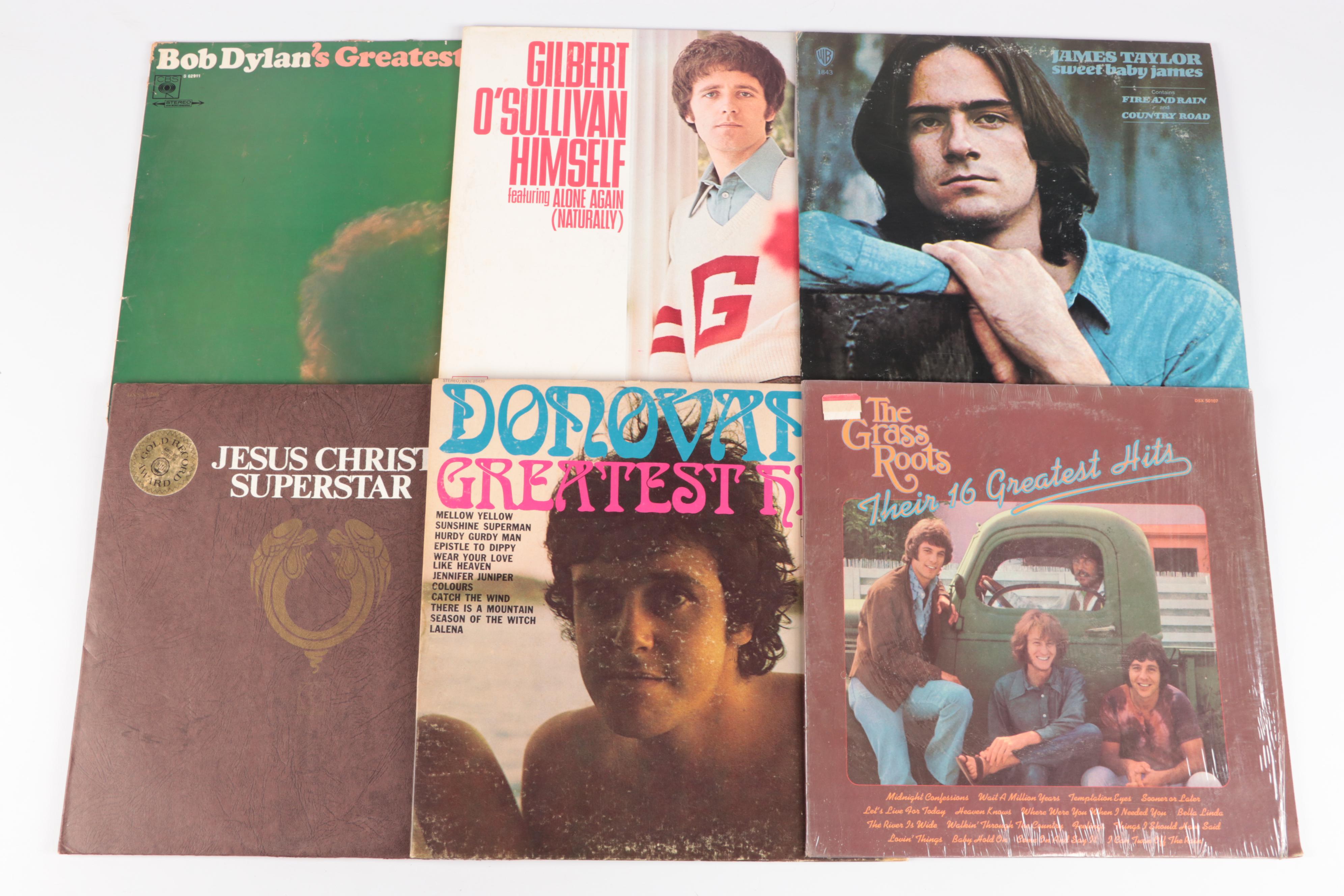 David Lee Roth, Rick Springfield, Styx, Donovan, and More Vinyl Record Albums