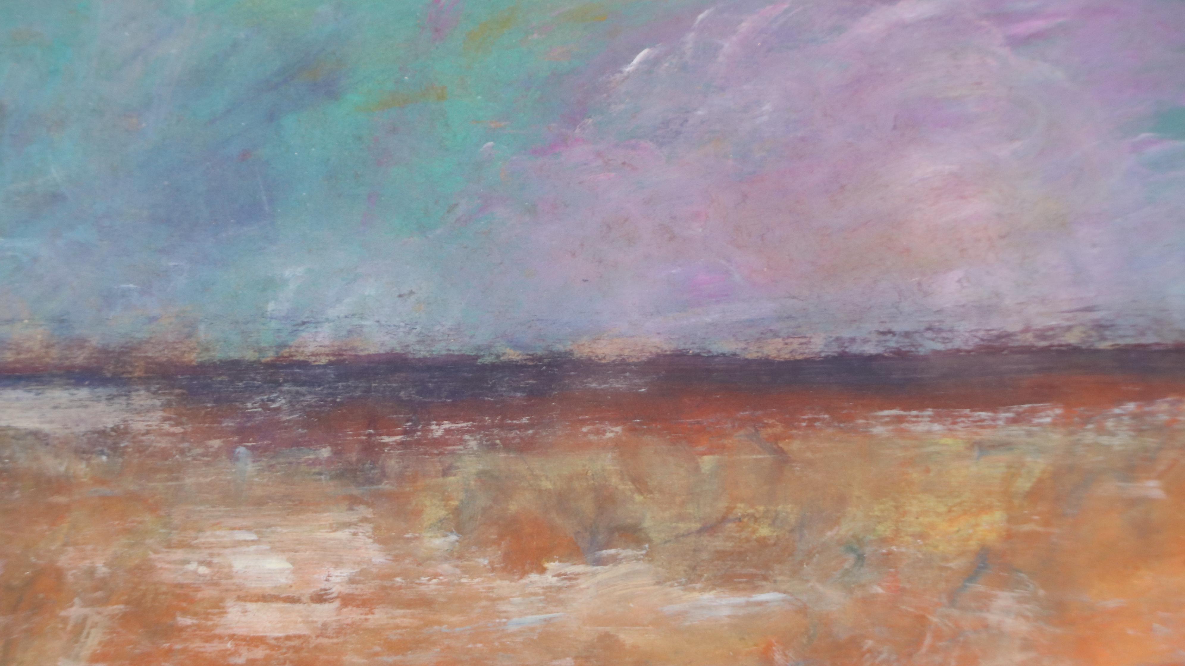 Robert Riddle Baker Landscape Acrylic Painting "The Promise," 2024