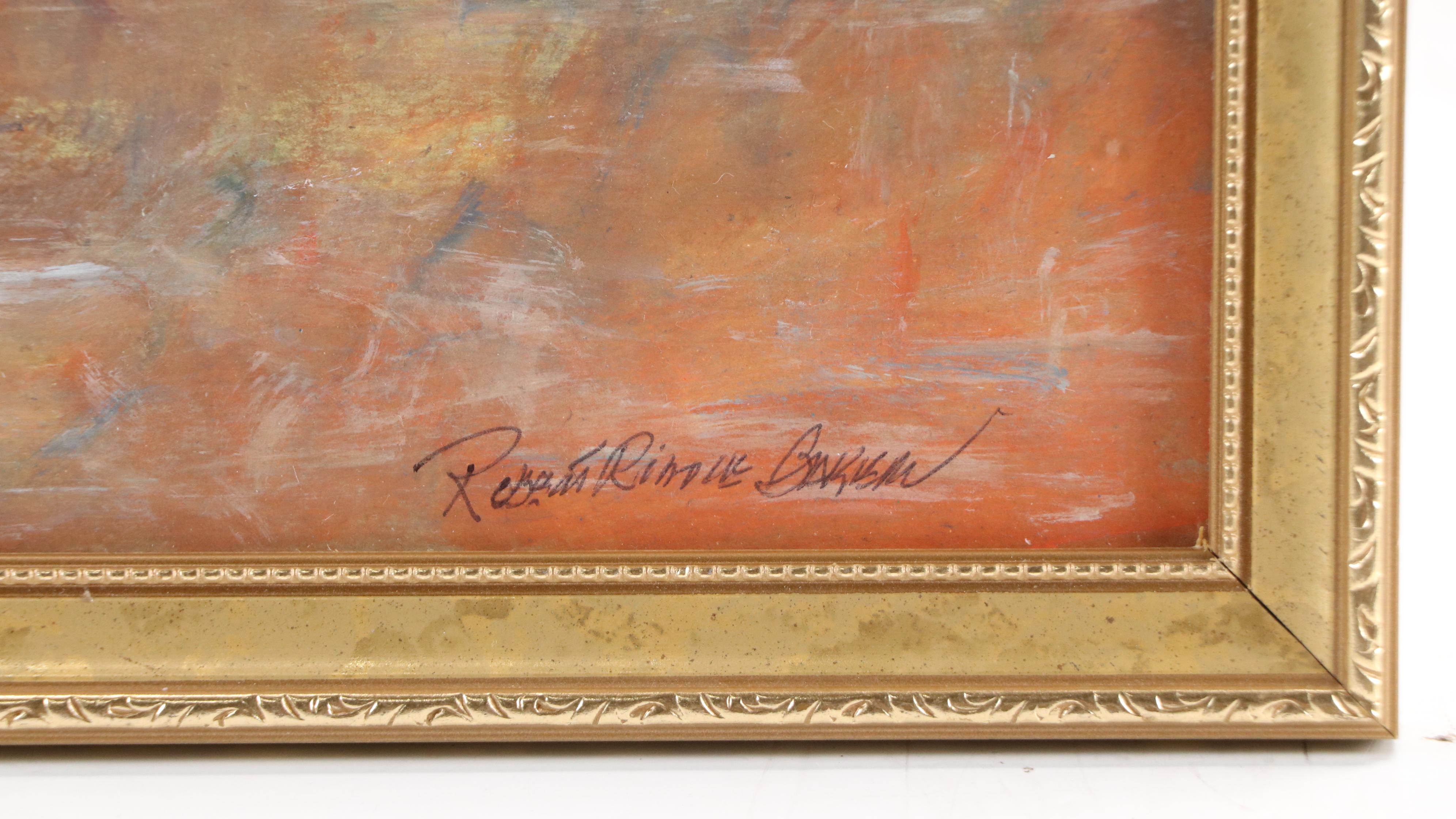 Robert Riddle Baker Landscape Acrylic Painting "The Promise," 2024