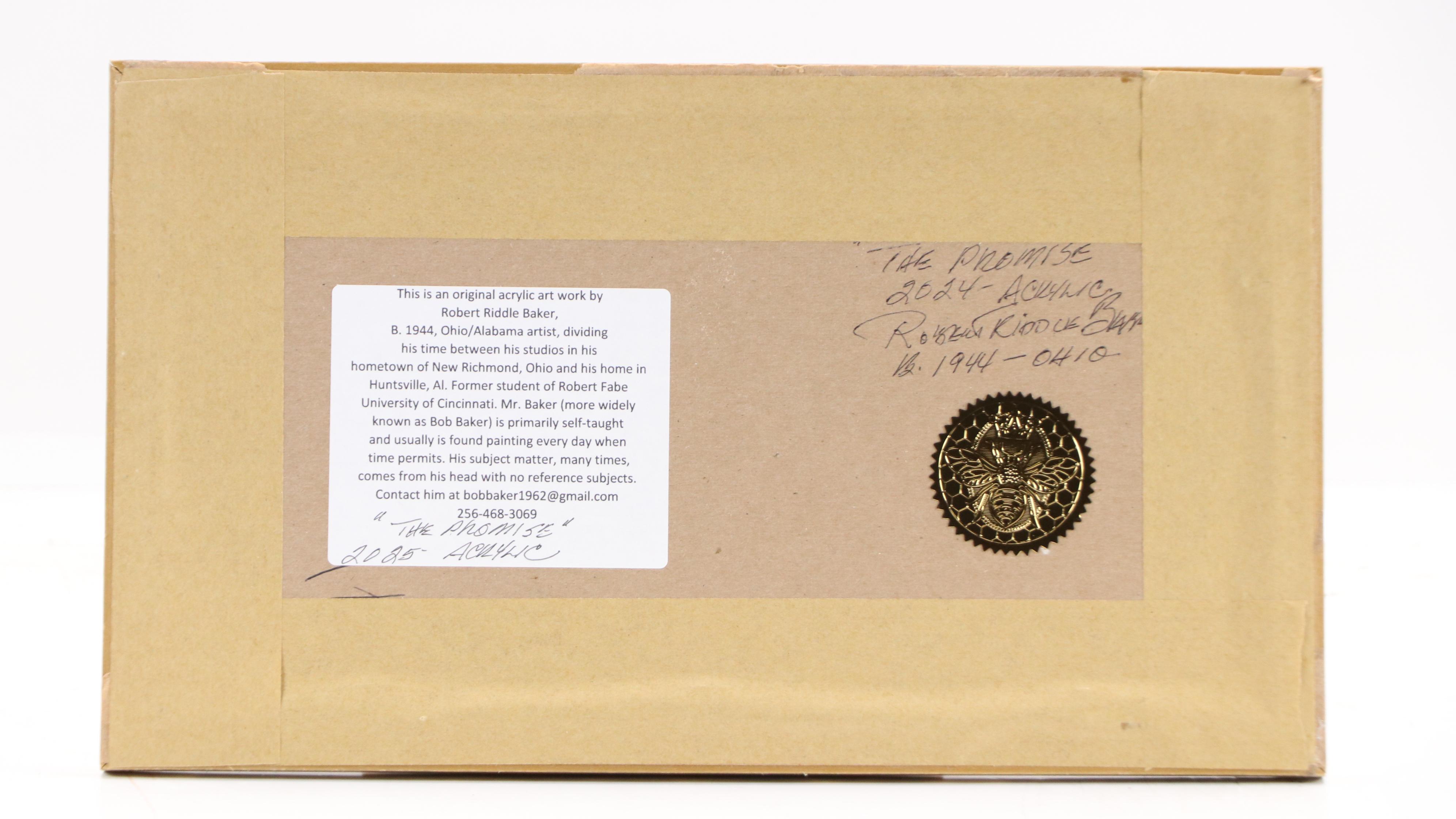 Robert Riddle Baker Landscape Acrylic Painting "The Promise," 2024