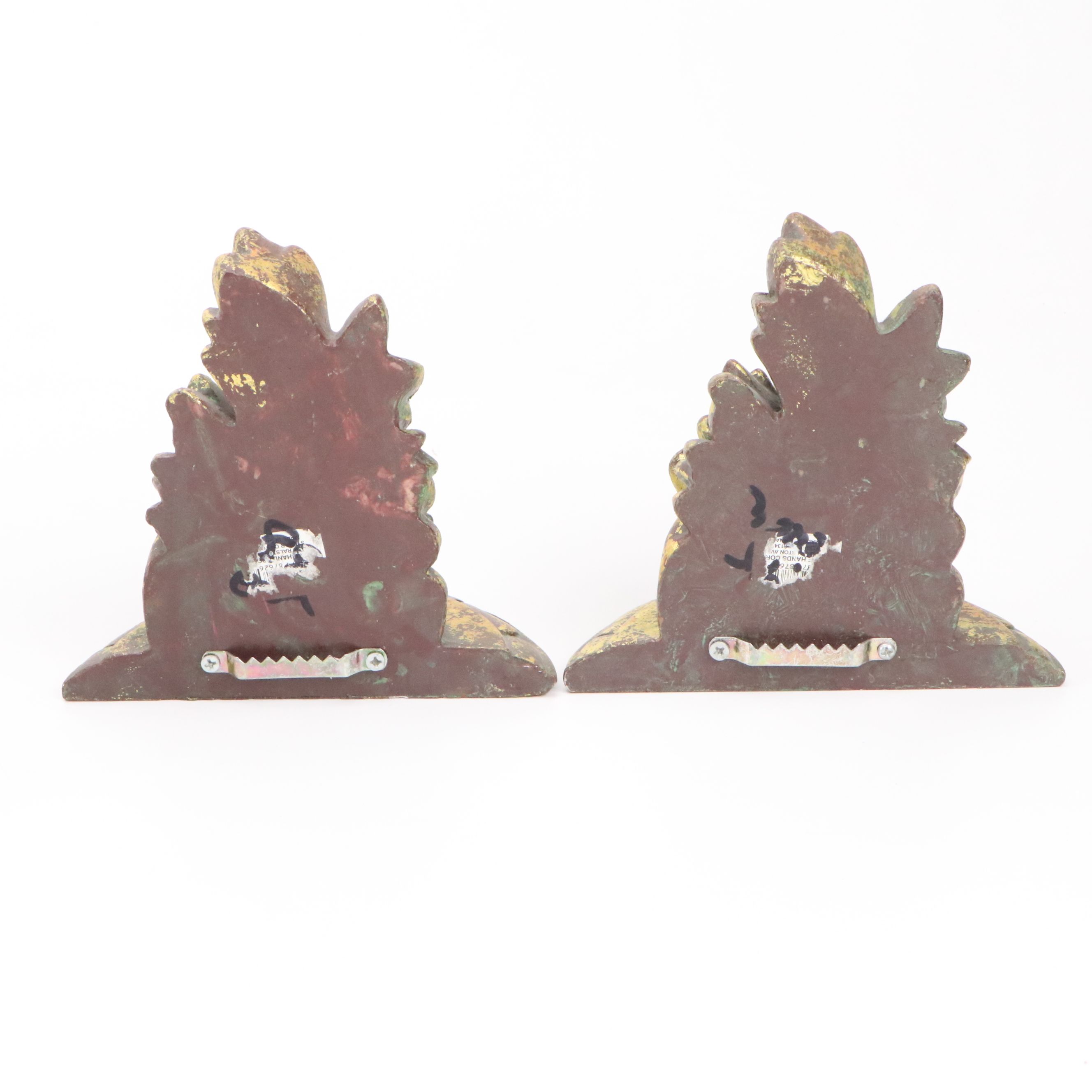 Italian Style Giltwood Wall Shelves, Late 20th Century