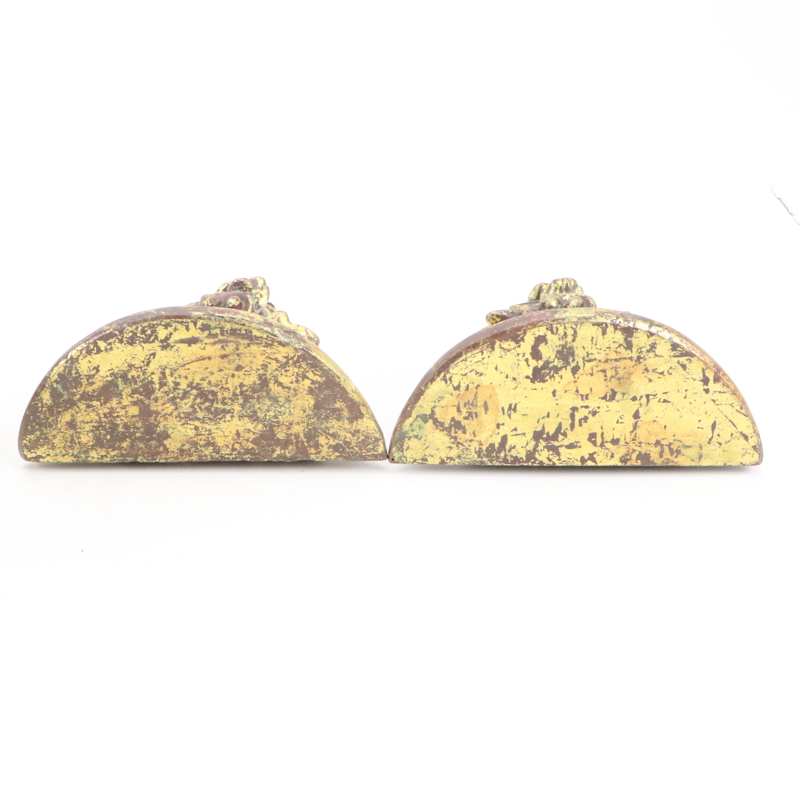 Italian Style Giltwood Wall Shelves, Late 20th Century