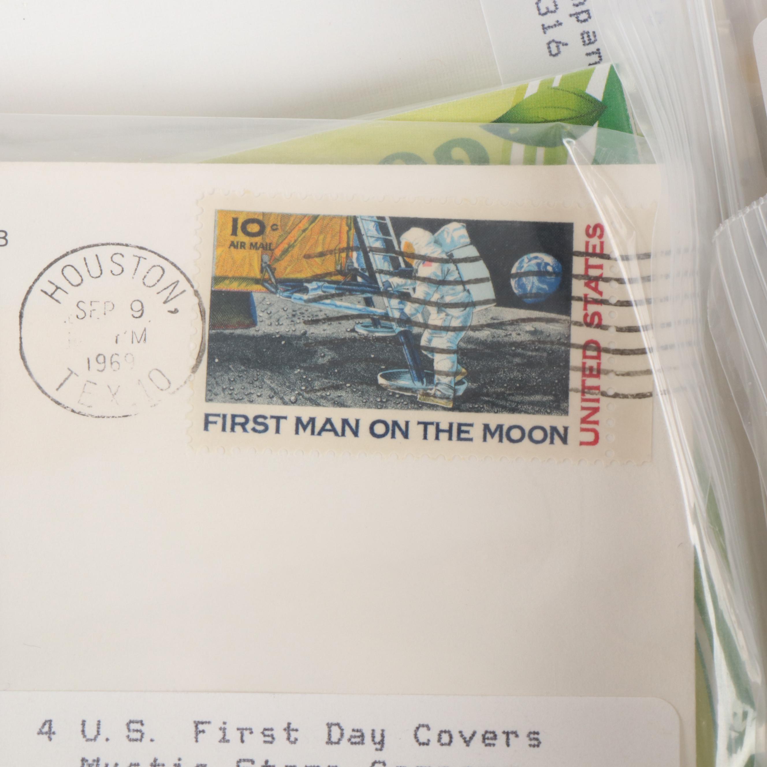 Approximately 1,400 First Day Covers 1930s-2010s, and More