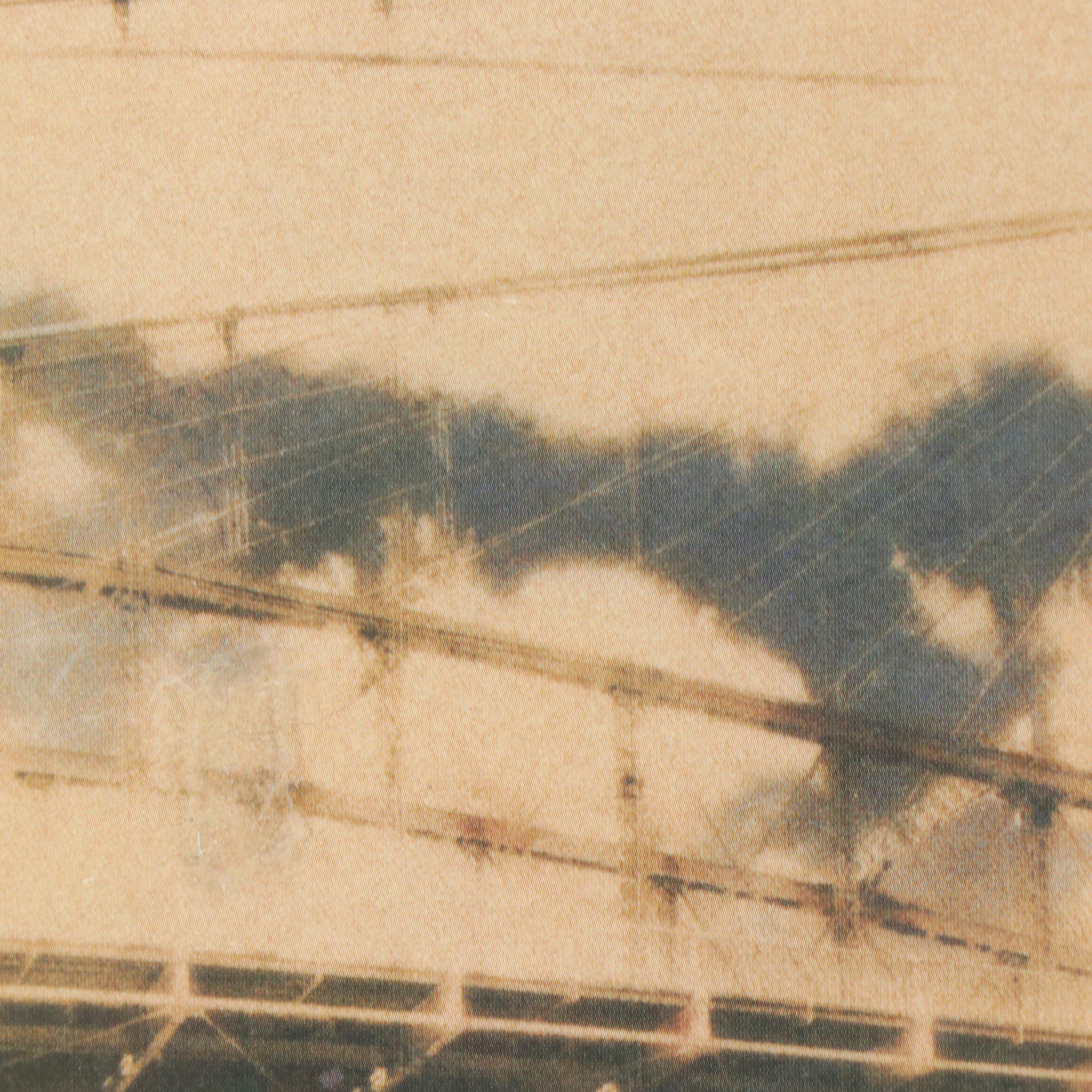 S. Lyons Offset Lithographs "Fountain Square" and Other, Late 20th Century