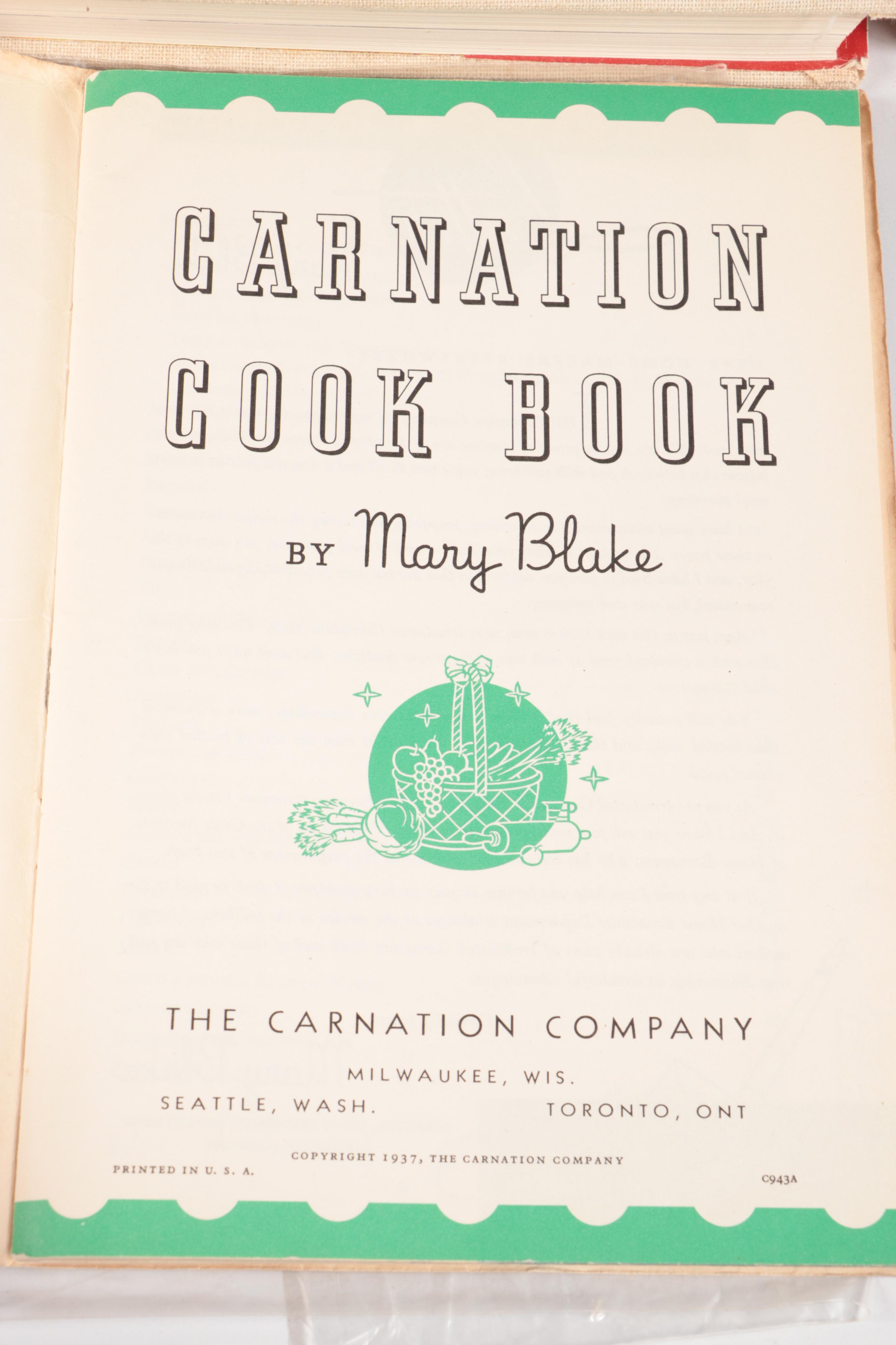 Carnation Milk Cookbooks, Bumper Stickers, and Other Memorablia