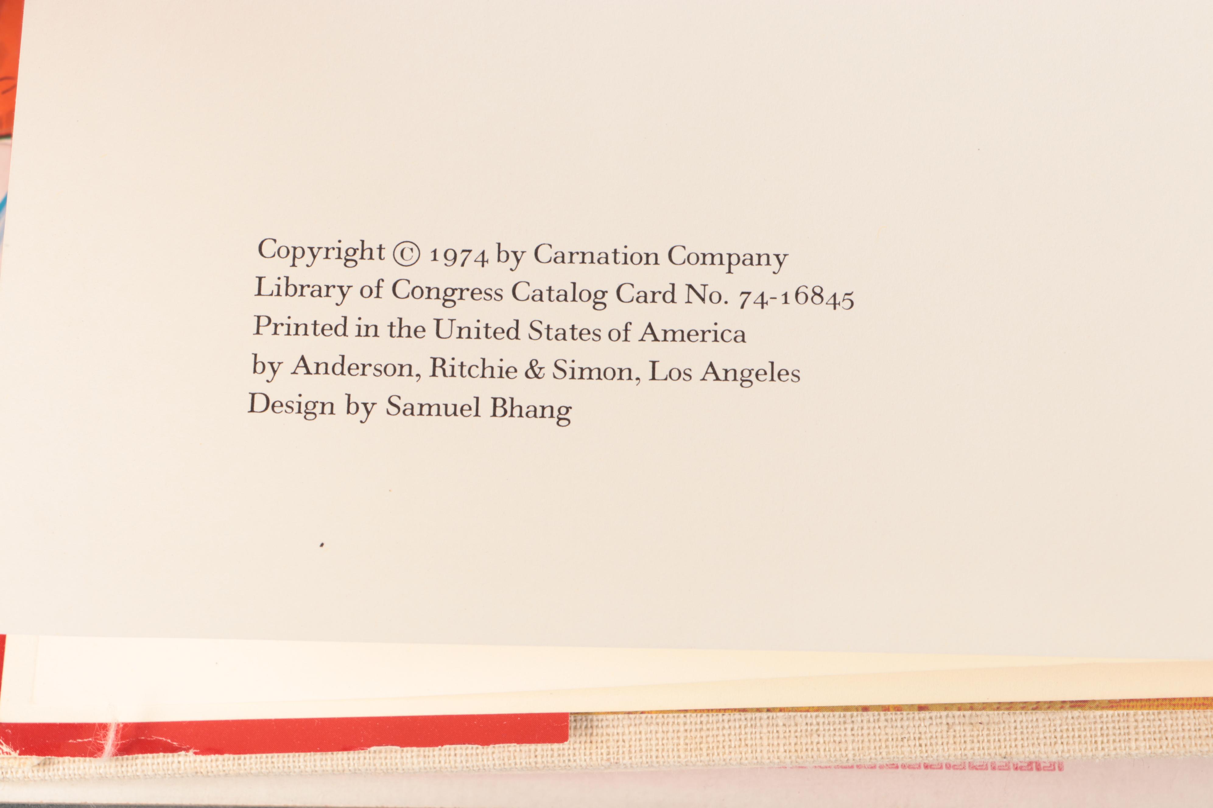 Carnation Milk Cookbooks, Bumper Stickers, and Other Memorablia