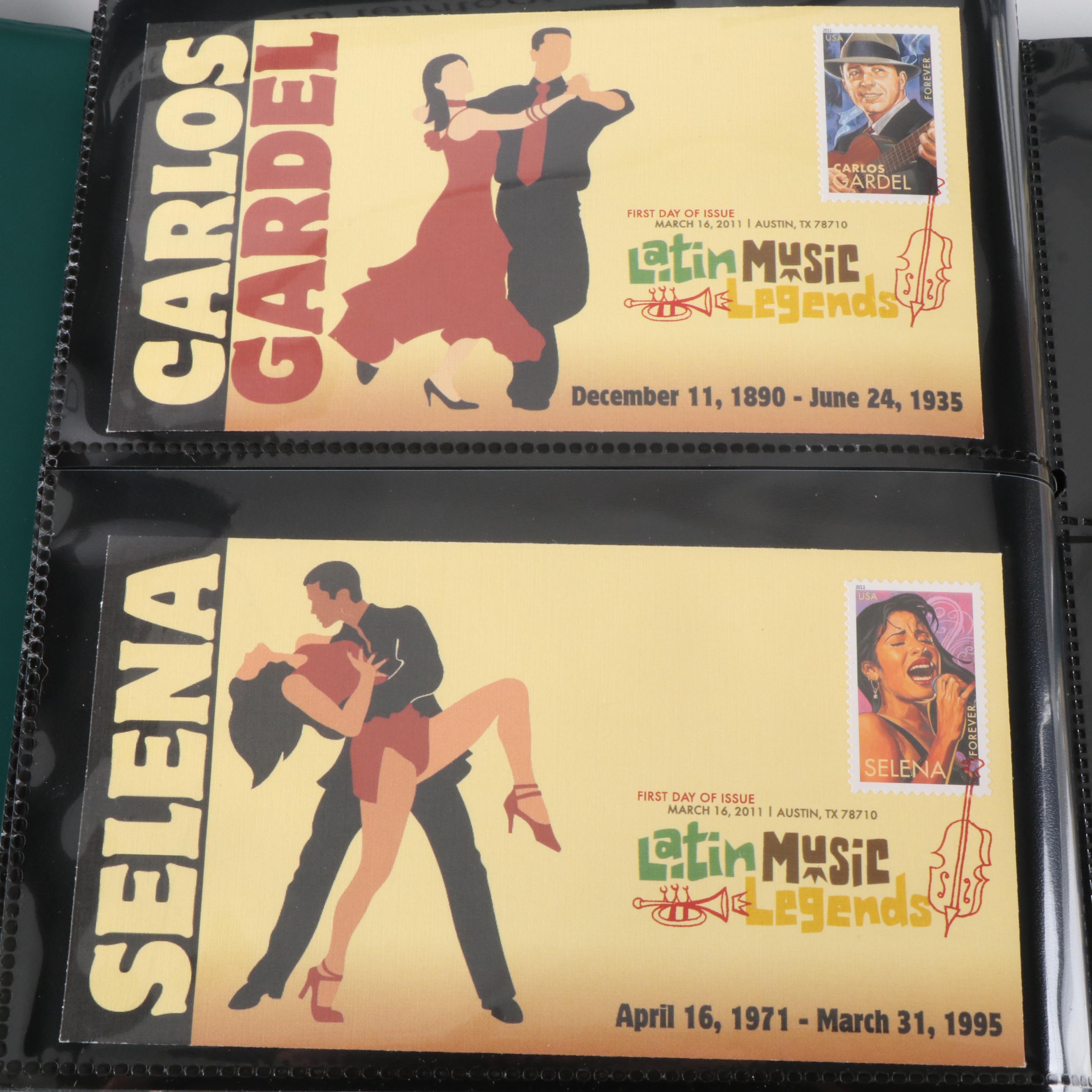 Eleven Albums of U.S. First Day Covers, Unaddressed, Various Subjects