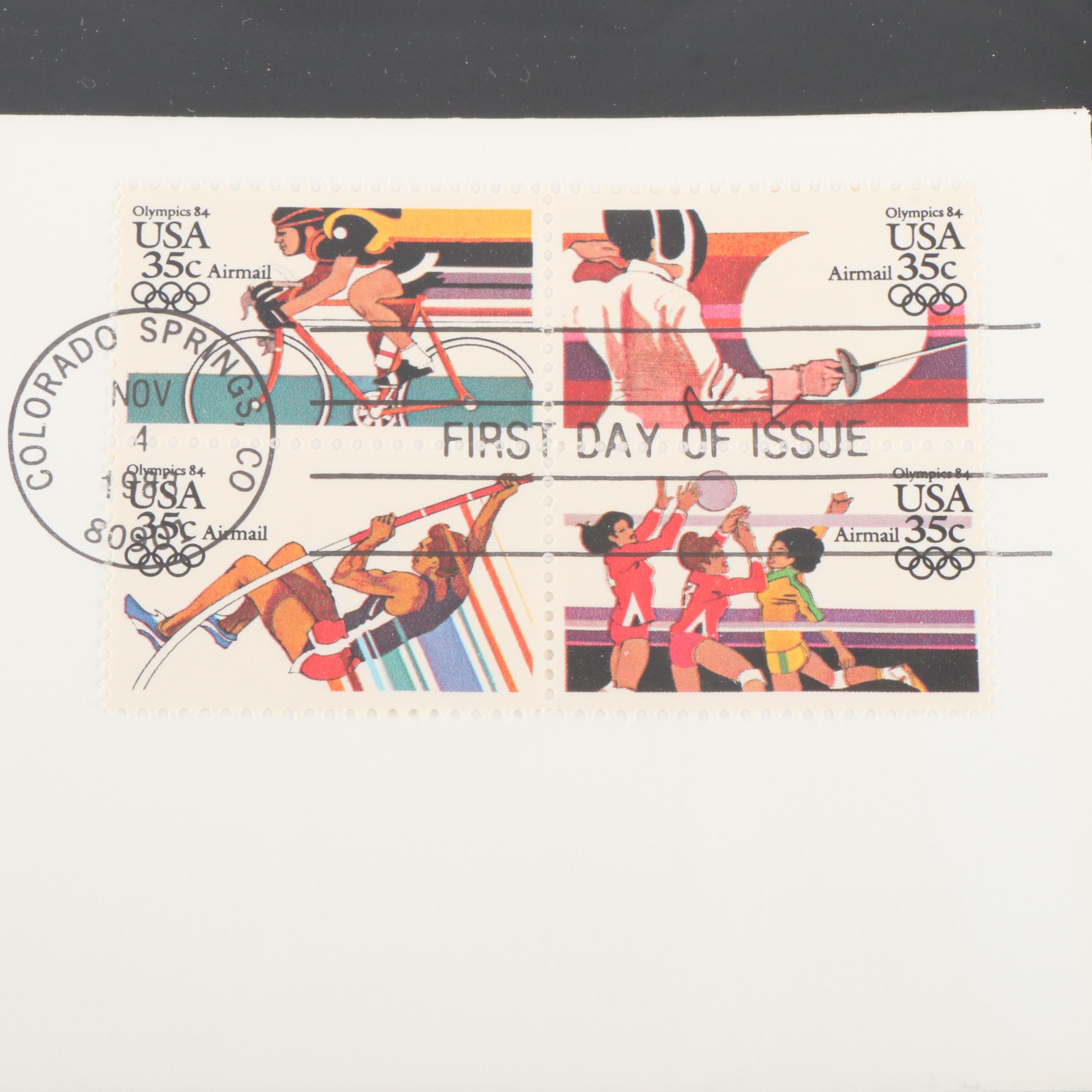 Eleven Albums of U.S. First Day Covers, Unaddressed, Various Subjects