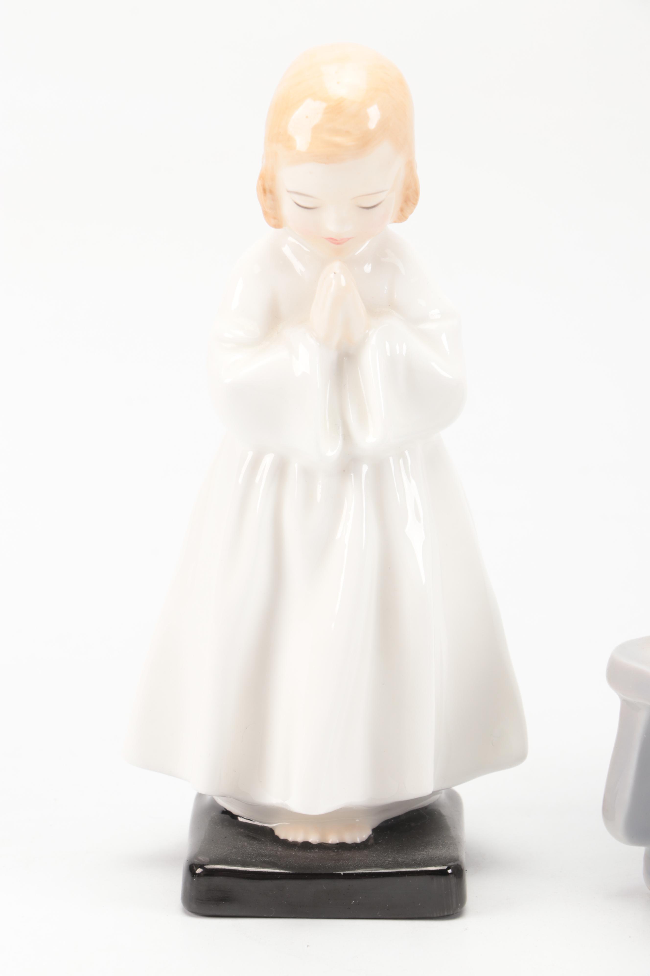 Royal Doulton "Bedtime," "Rose," "Peggy," and More Porcelain Figurines