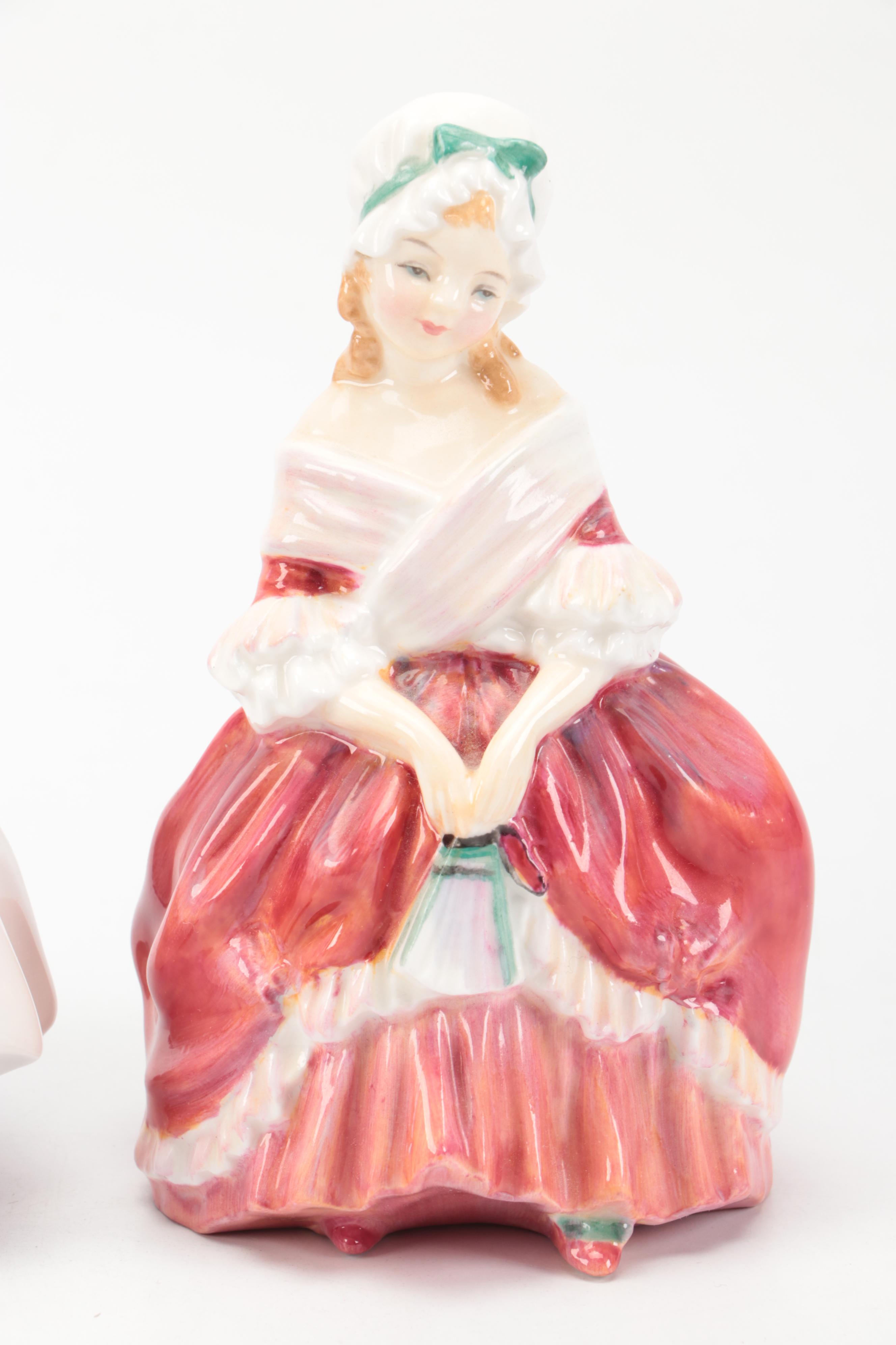 Royal Doulton "Bedtime," "Rose," "Peggy," and More Porcelain Figurines