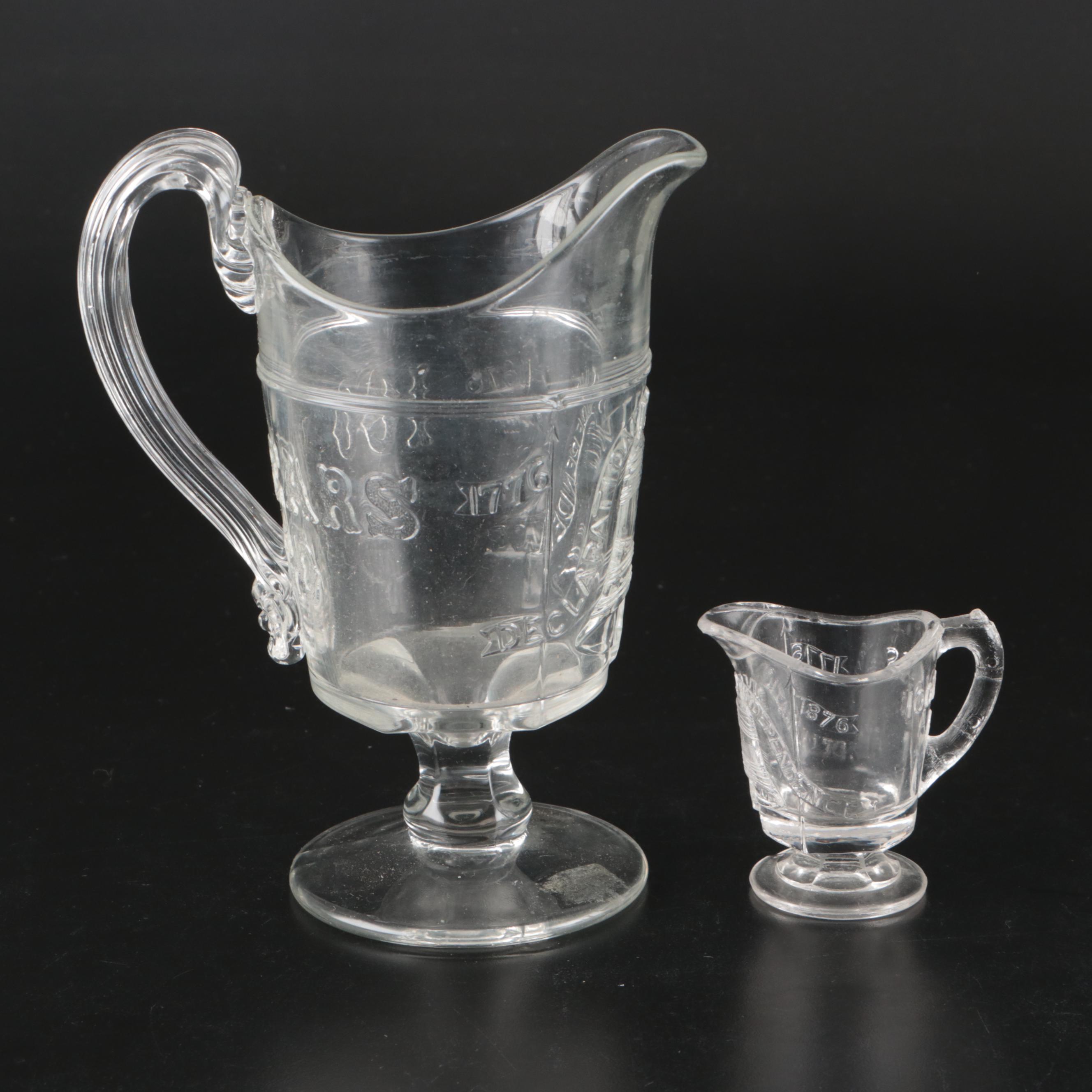 Adams EAPG “Centennial" with Northwood "Spanish Lace", Other Table Accessories