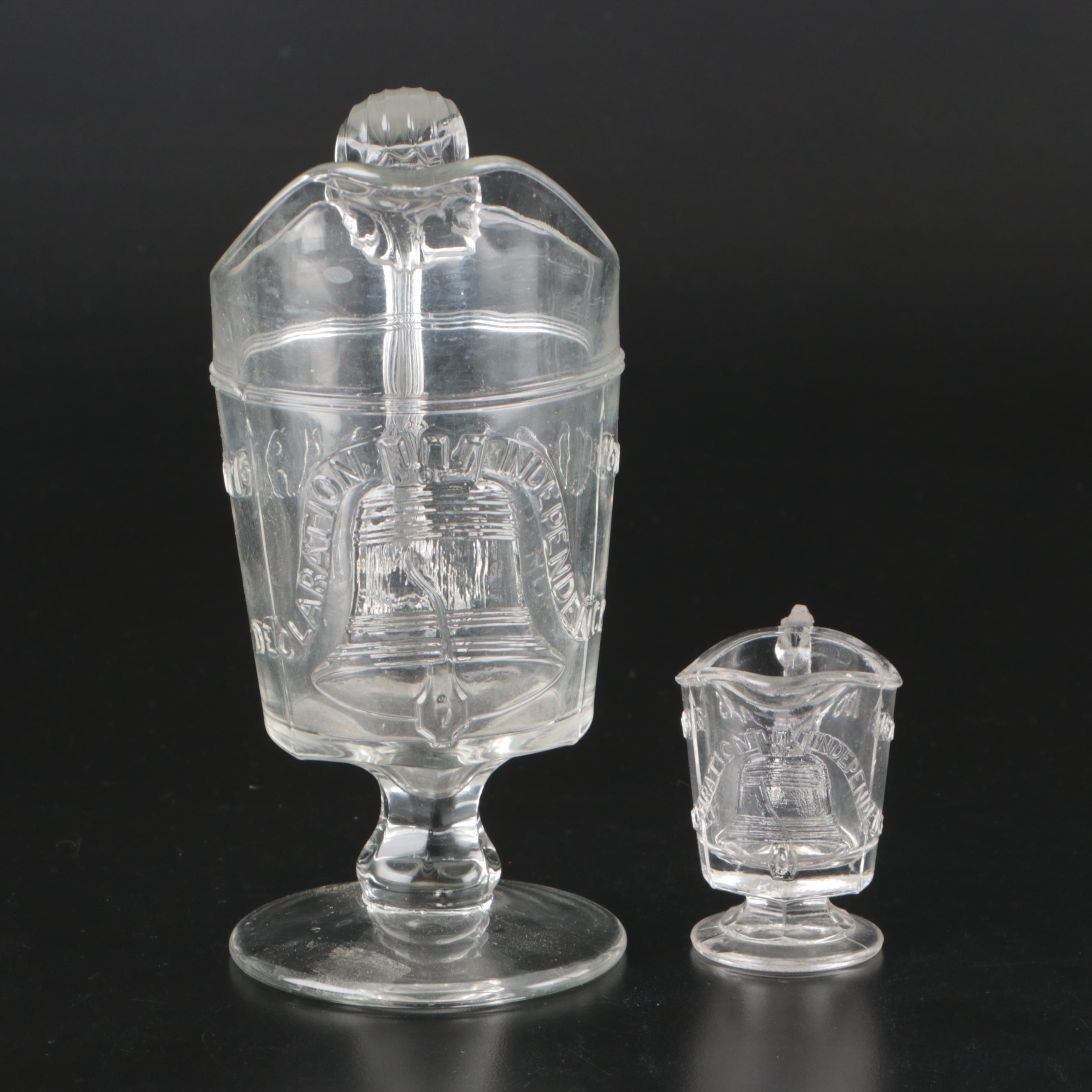 Adams EAPG “Centennial" with Northwood "Spanish Lace", Other Table Accessories