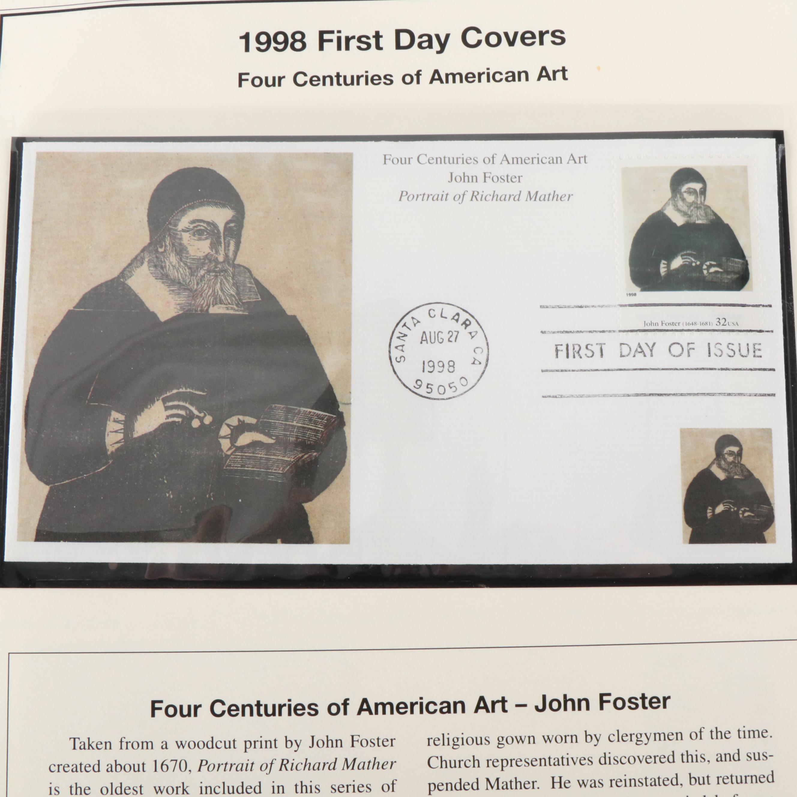 Six Albums of U.S. First Day Covers, 1993 to 2012