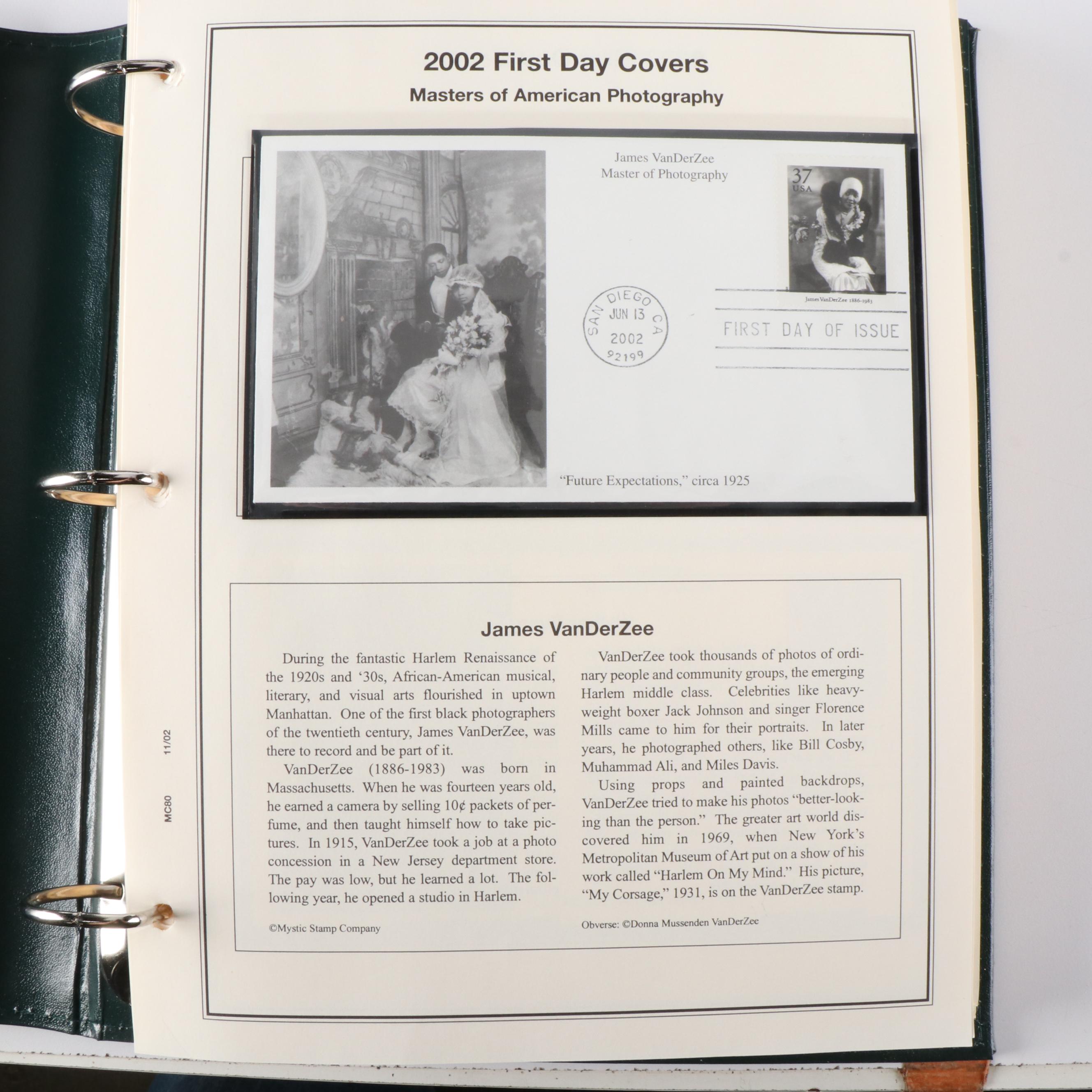 Six Albums of U.S. First Day Covers, 1993 to 2012