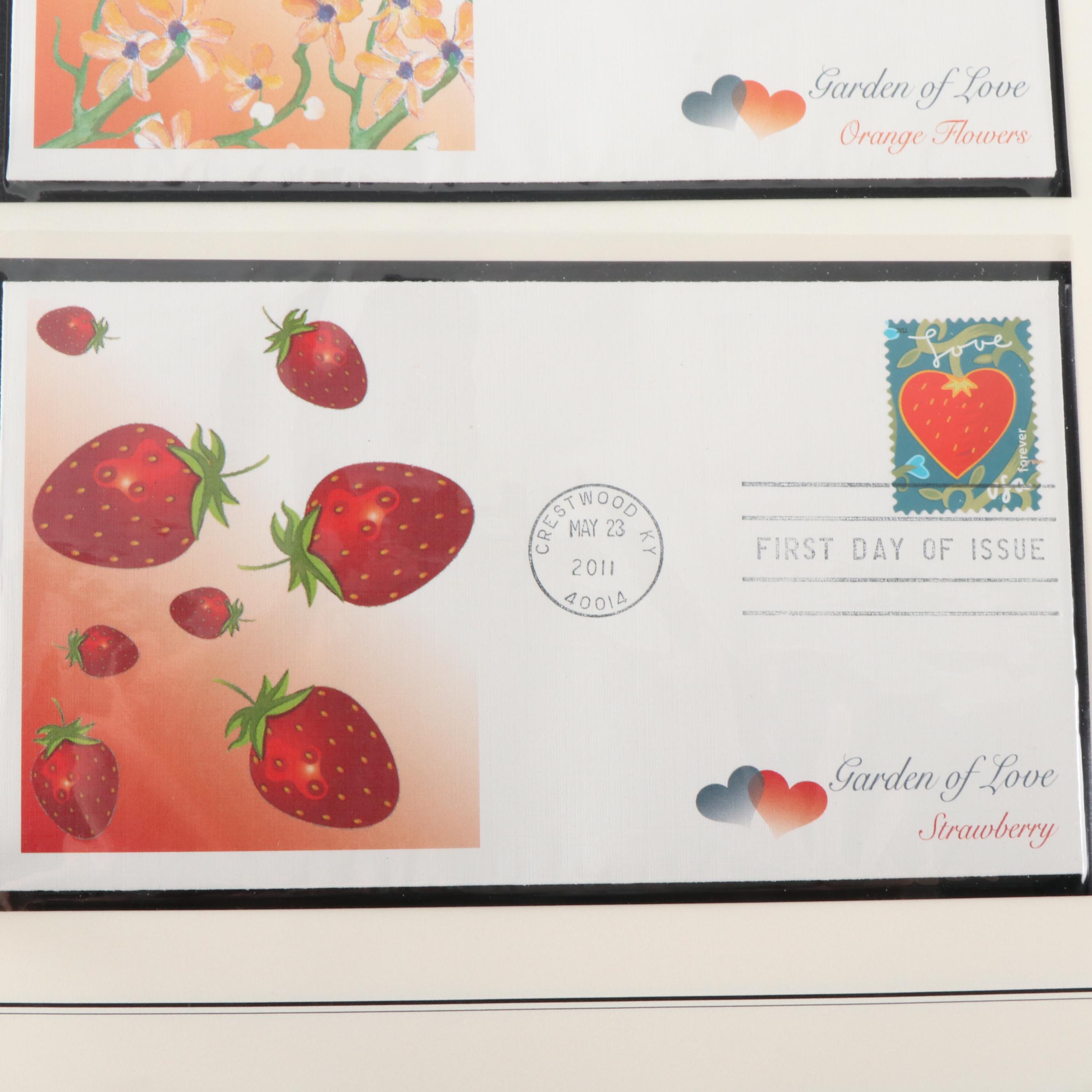 Six Albums of U.S. First Day Covers, 1993 to 2012