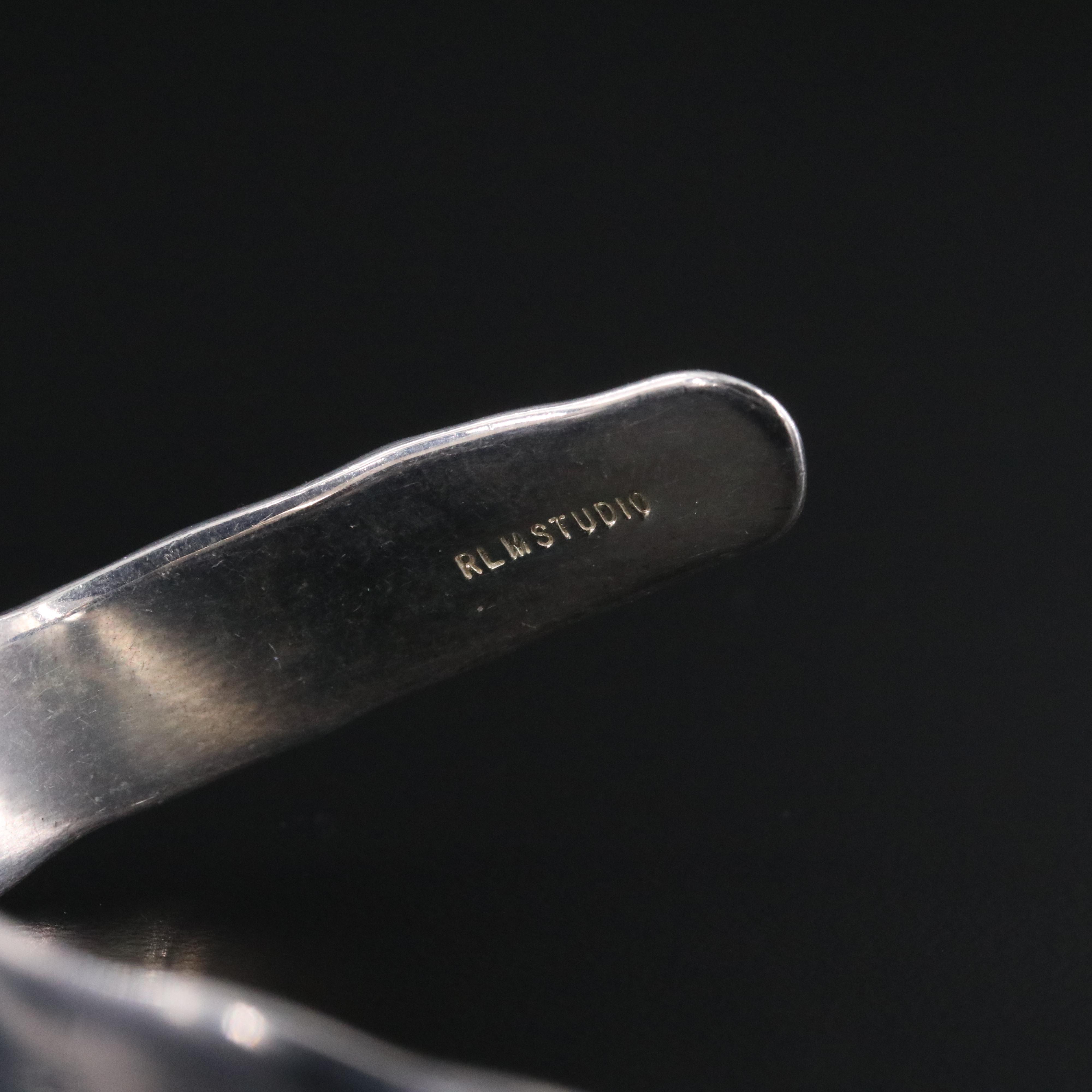 Robert Lee Morris Studio Sterling Wave Cuff