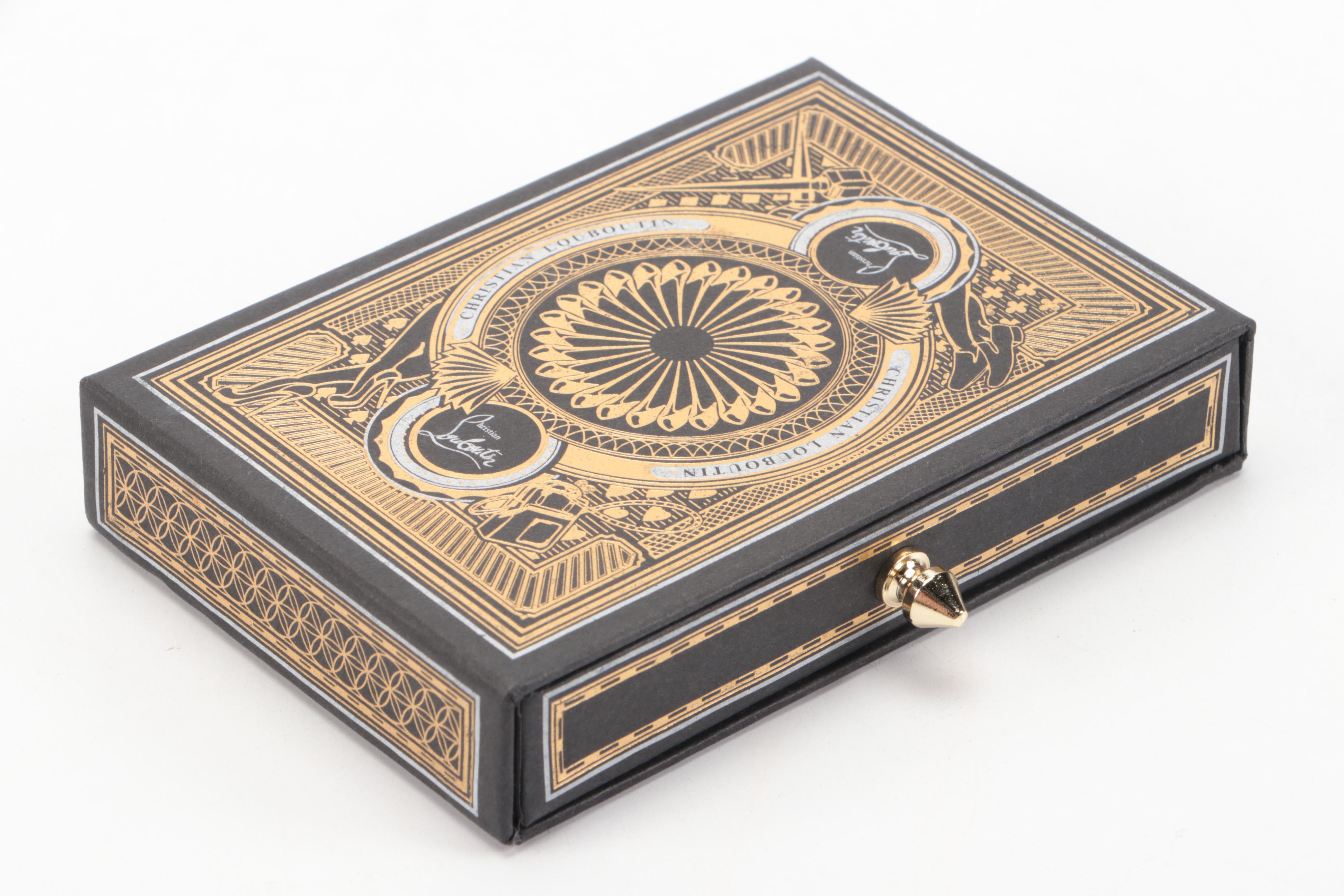 Christian Louboutin Playing Card Deck with Presentation Case