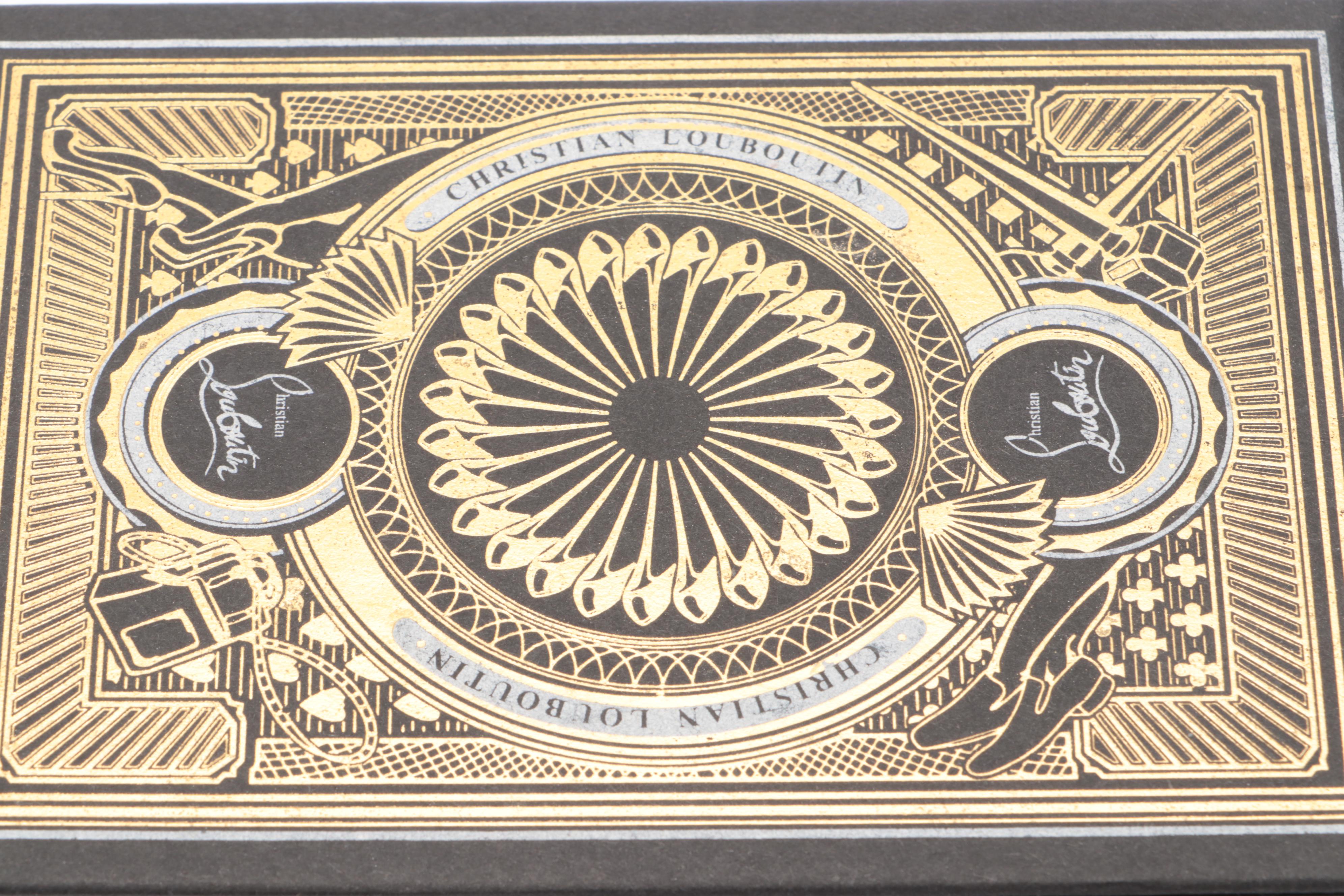 Christian Louboutin Playing Card Deck with Presentation Case
