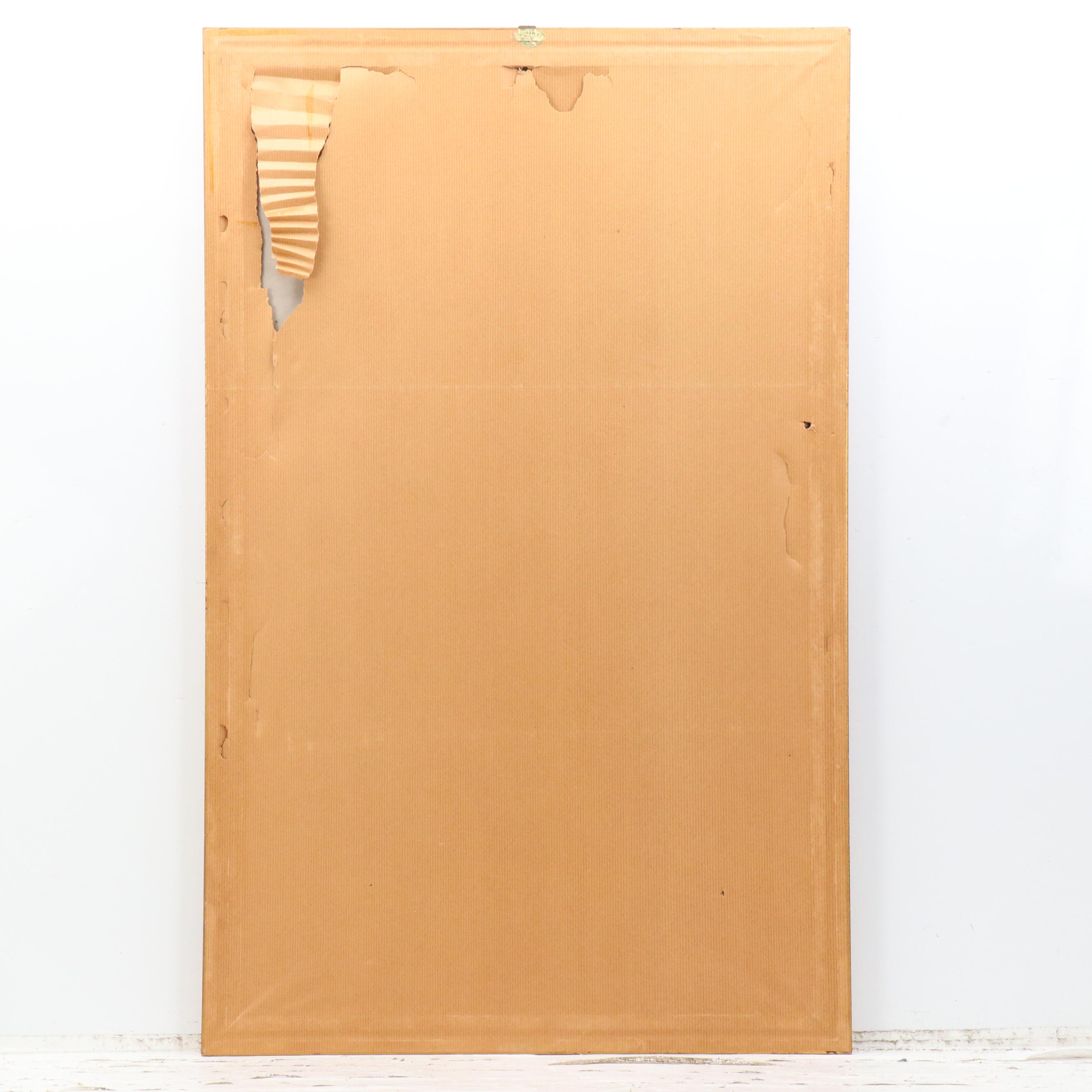 Medieval Tomb Rubbing of Knight and Lady