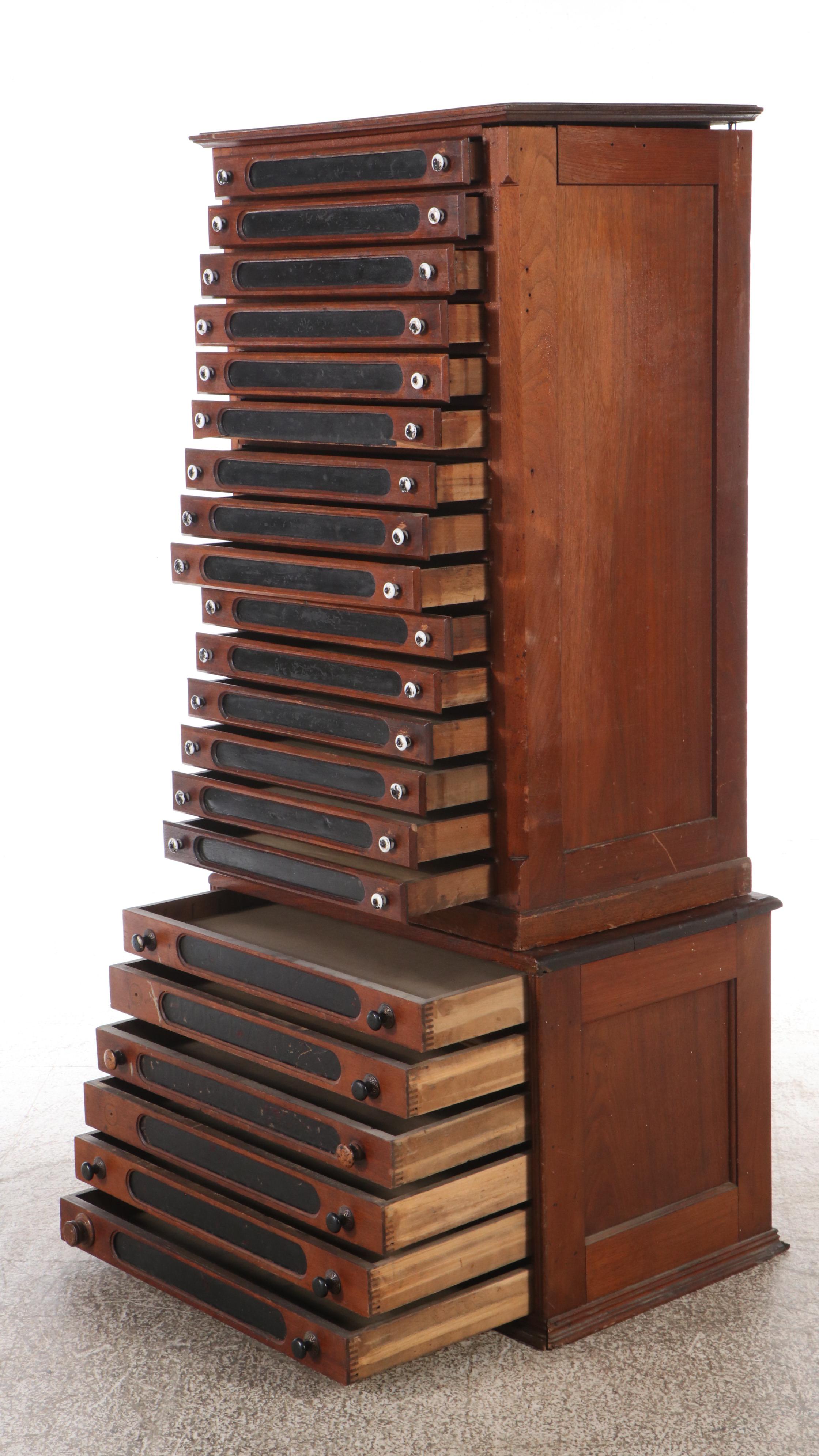 Antique Haberdashery Cabinet