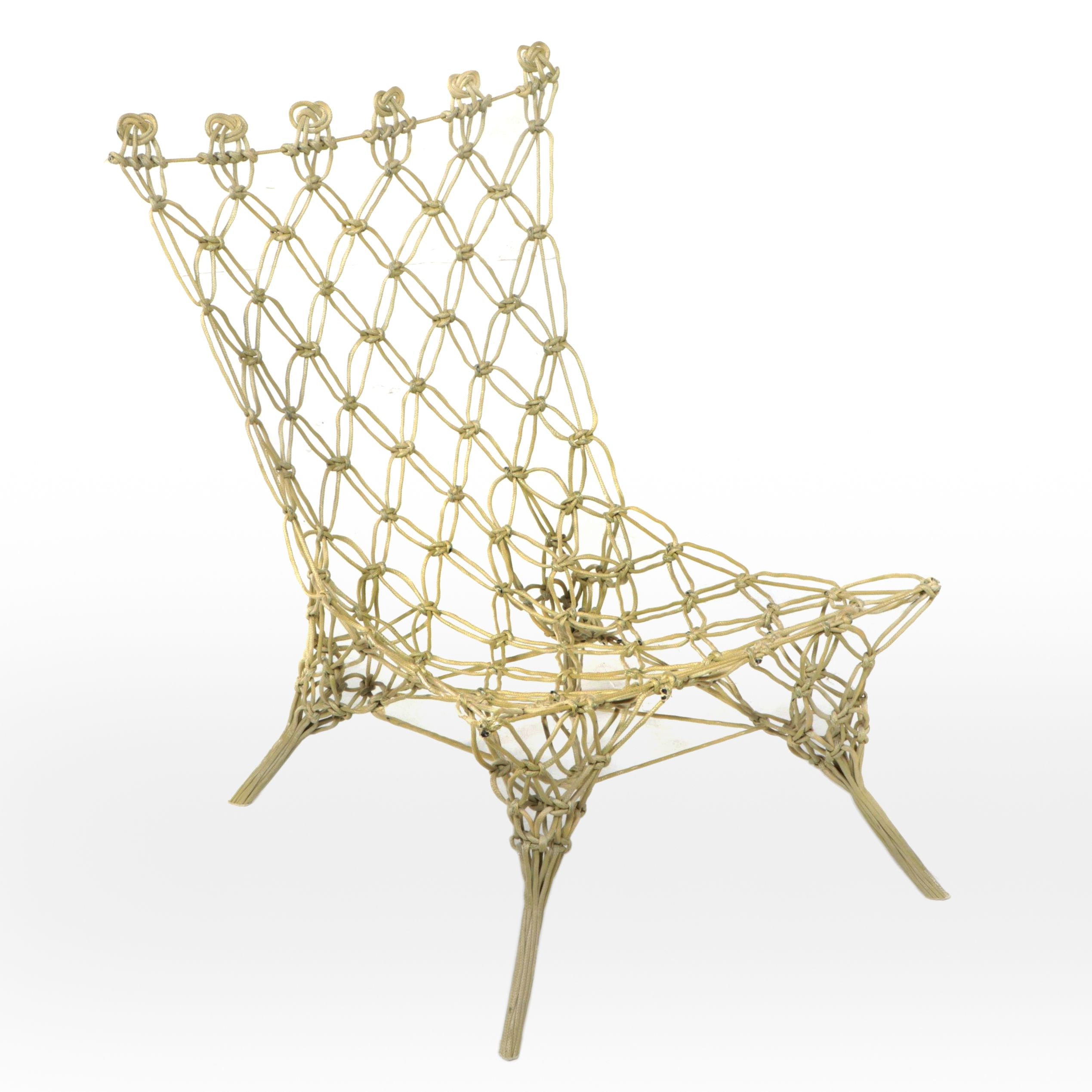 Knotted Accent Chair Inspired by Marcel Wanders