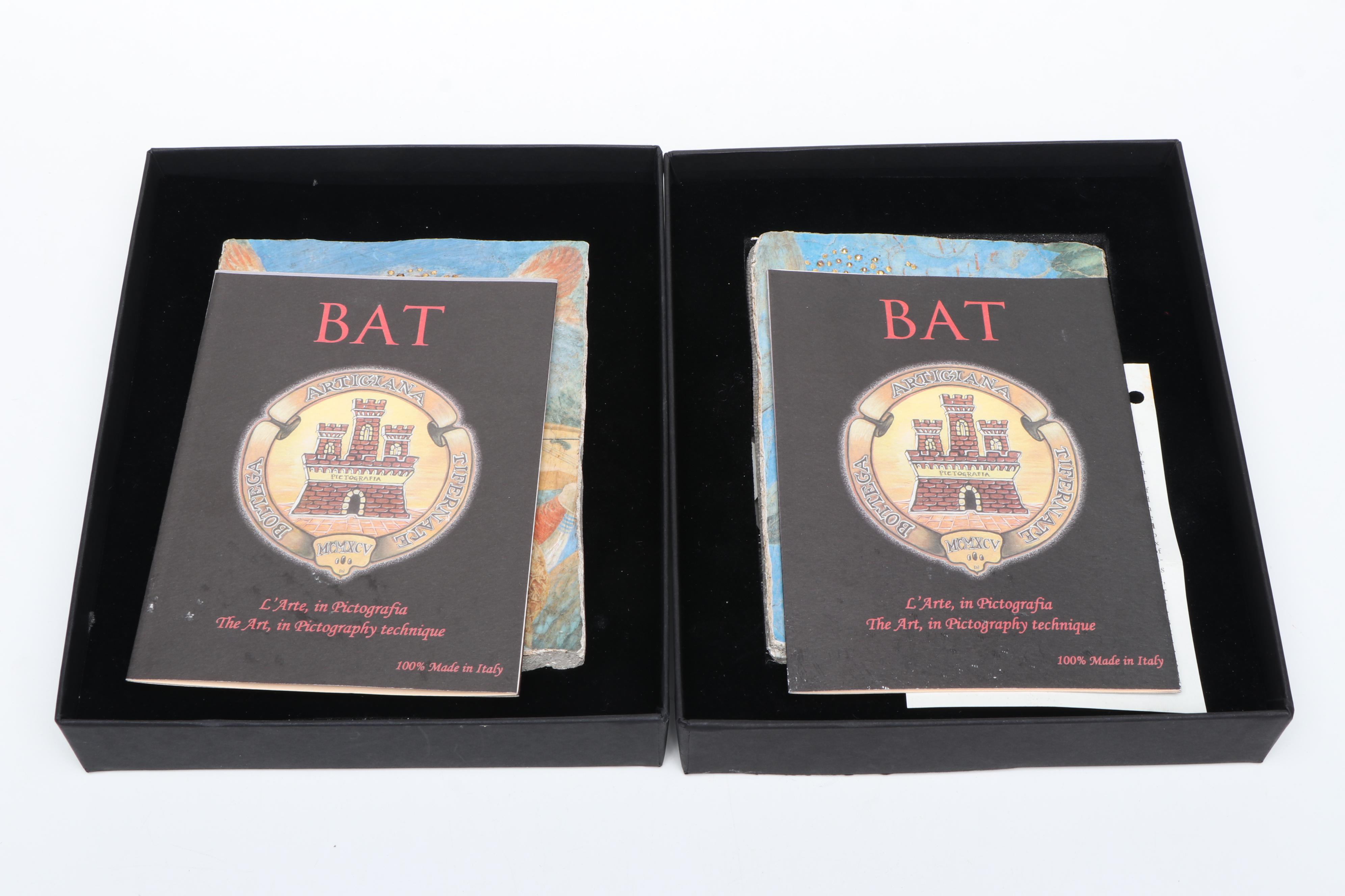 Studio Artistico Pictografico Late Medieval Style Fresco Tiles After Giotto