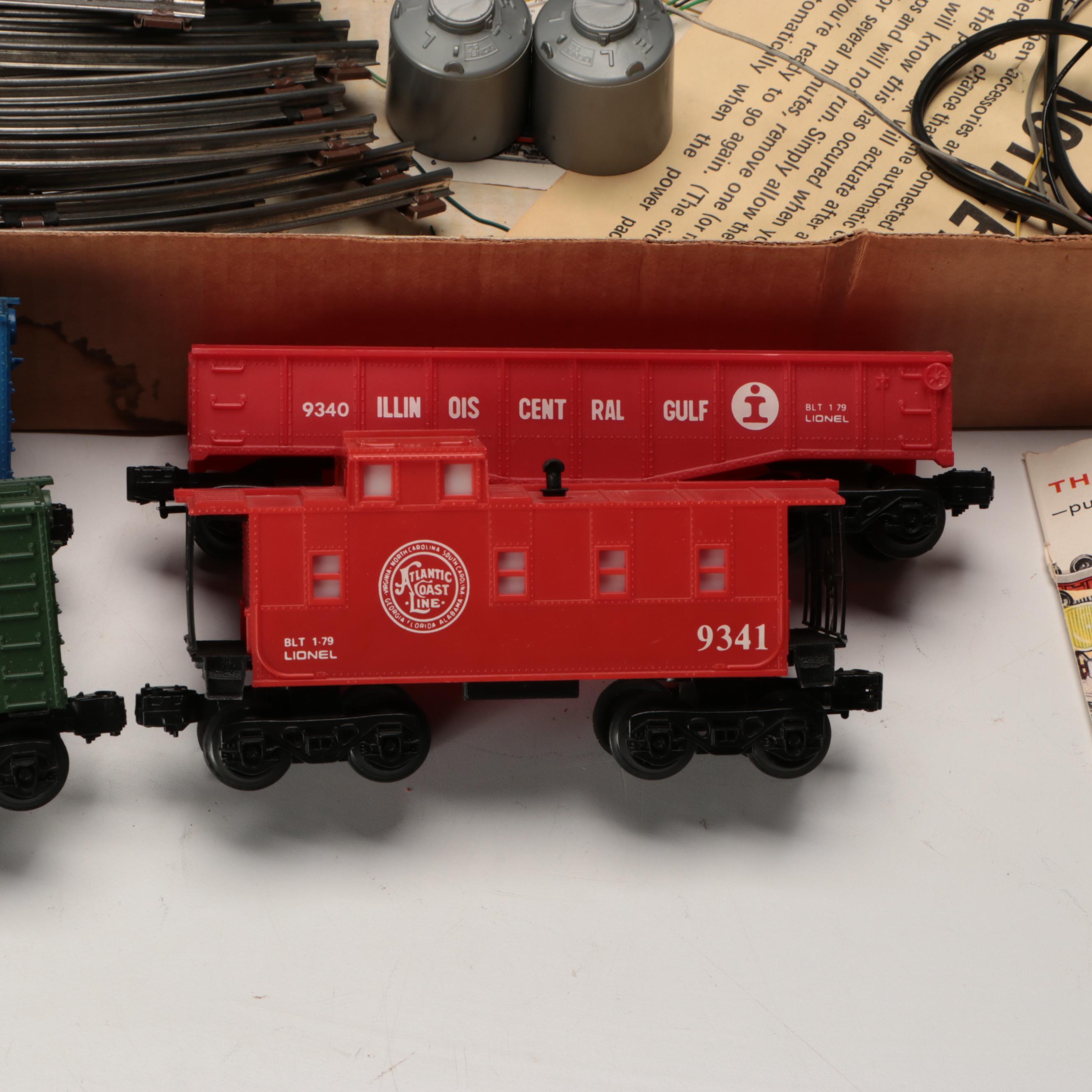 Lionel "The Midnight Flyer" Electric Train Set