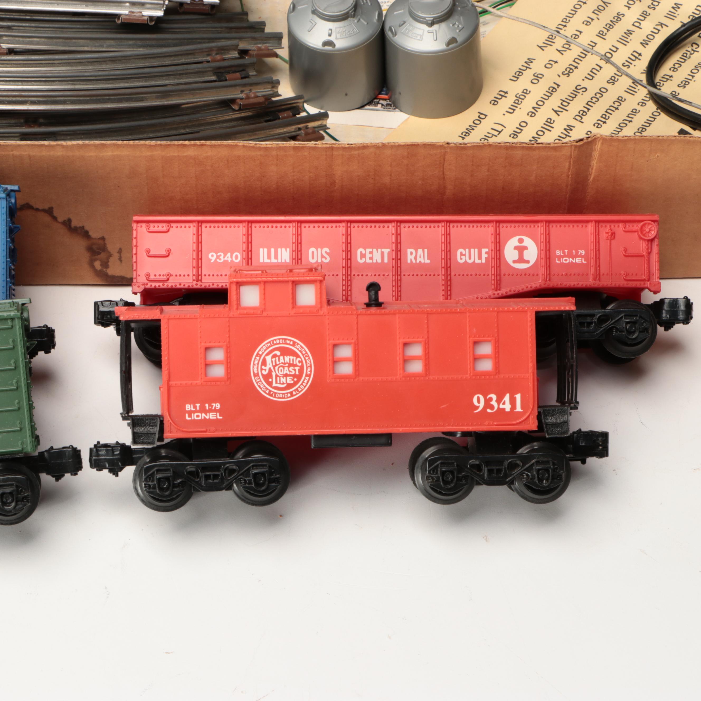 Lionel "The Midnight Flyer" Electric Train Set