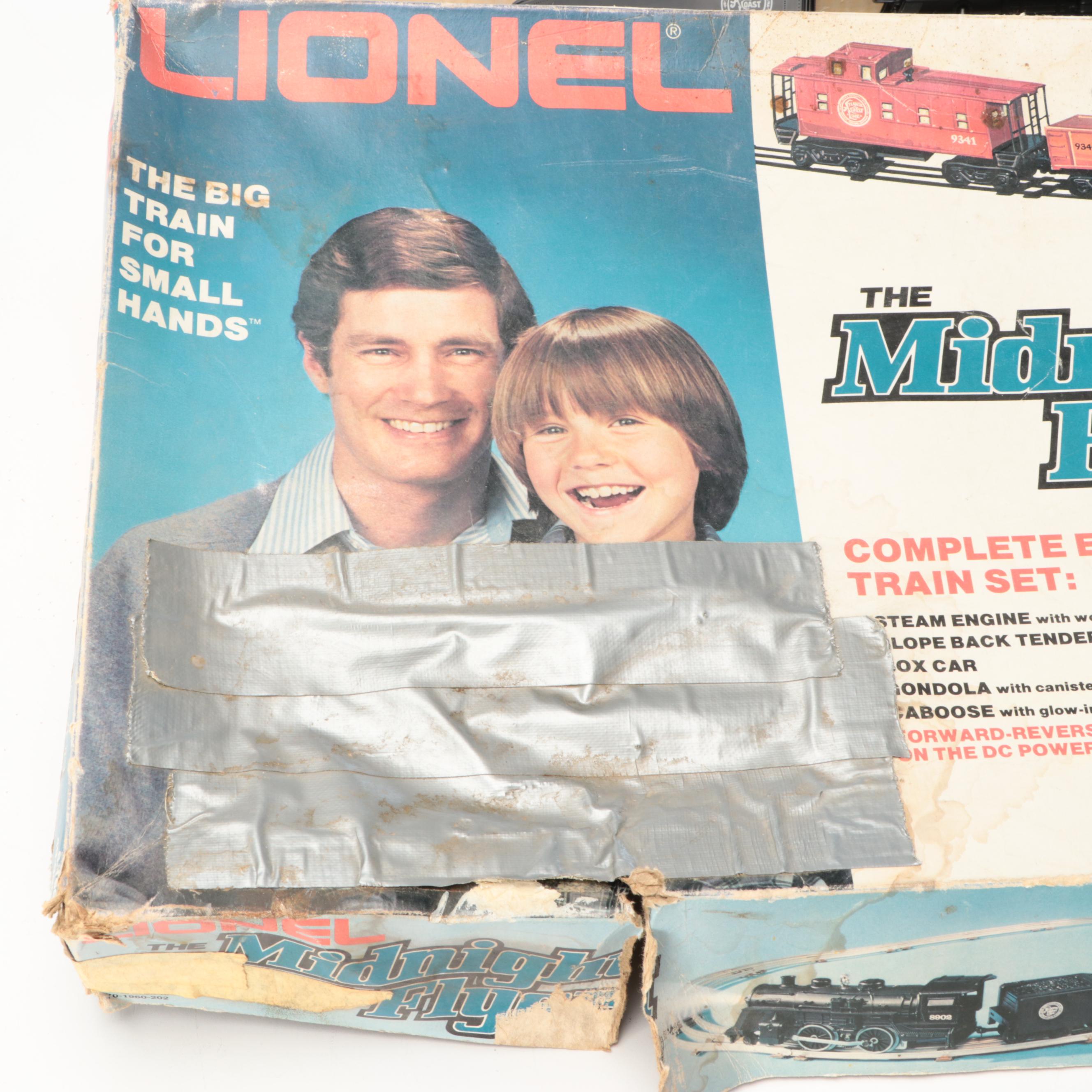 Lionel "The Midnight Flyer" Electric Train Set