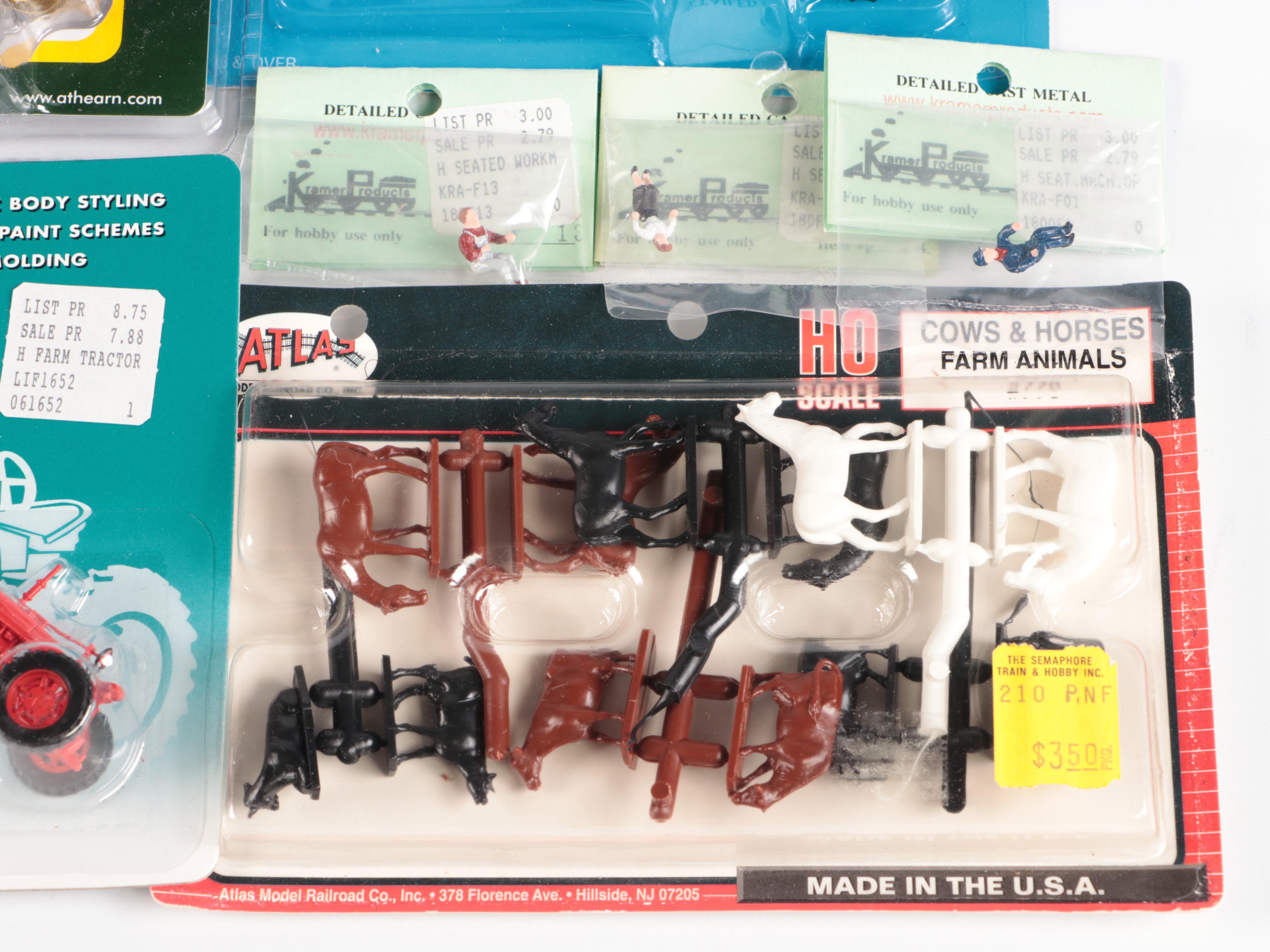 Model Power with Other HO-Scale Train Accessories and Toy Cars