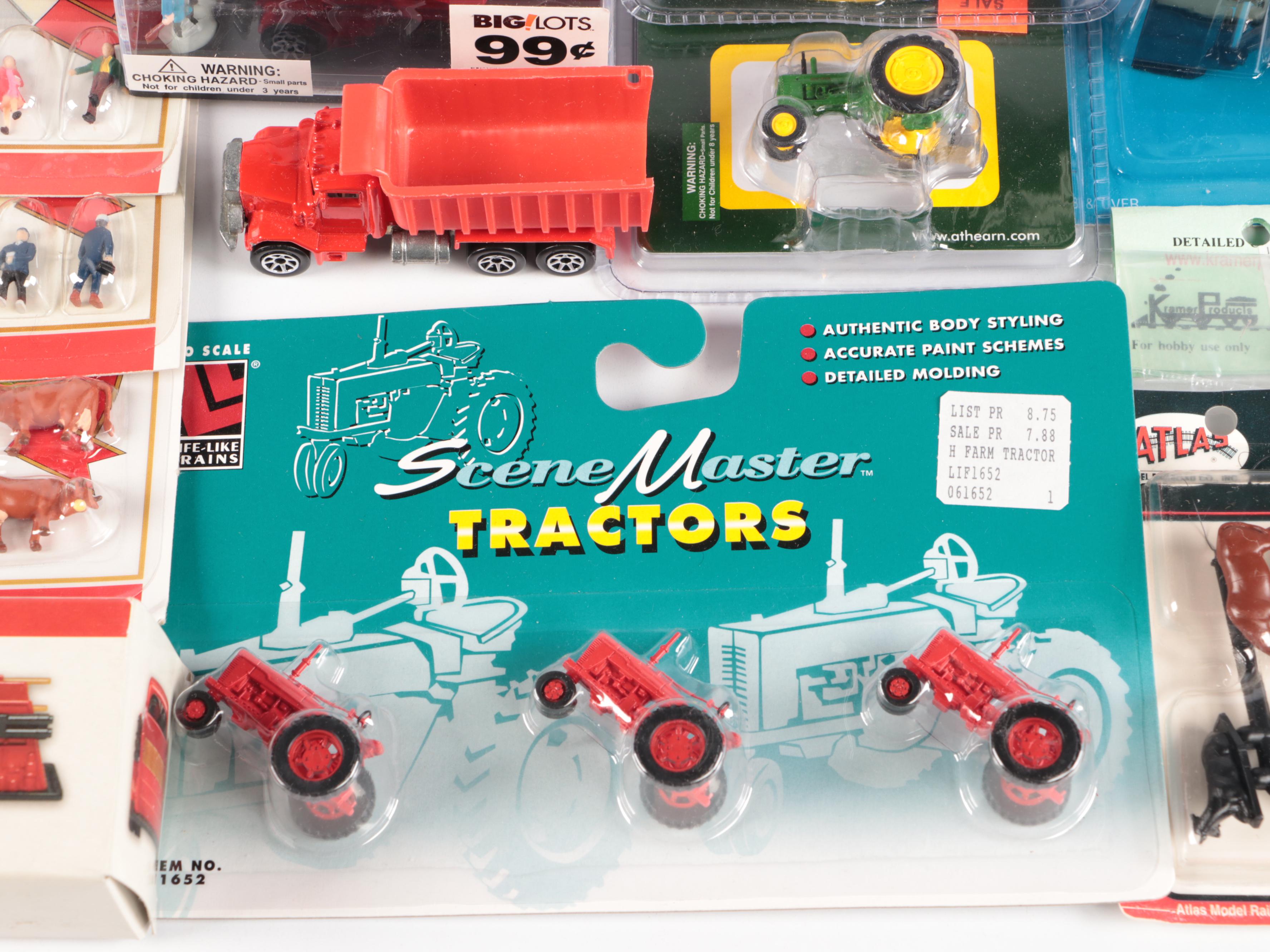 Model Power with Other HO-Scale Train Accessories and Toy Cars