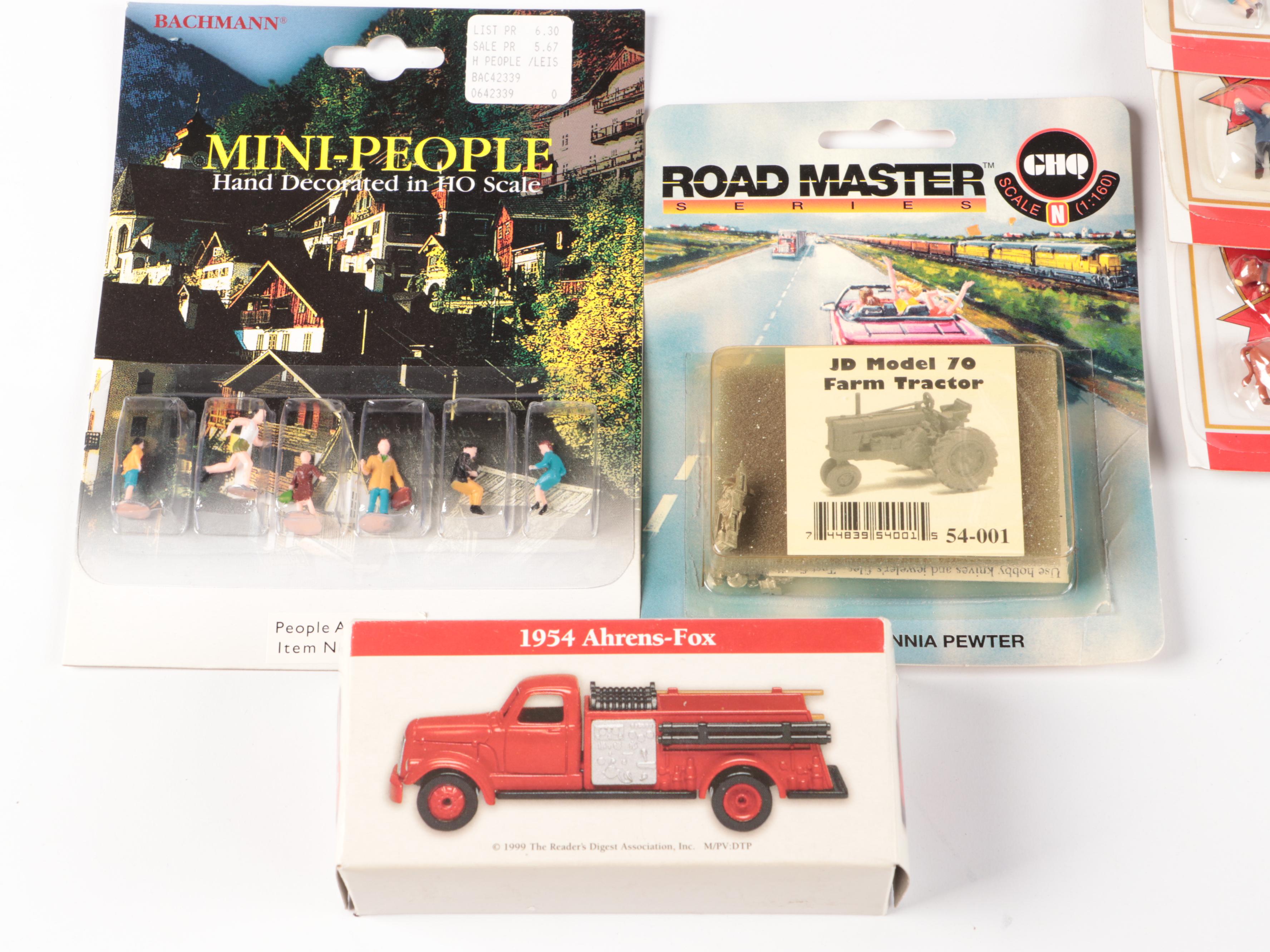 Model Power with Other HO-Scale Train Accessories and Toy Cars