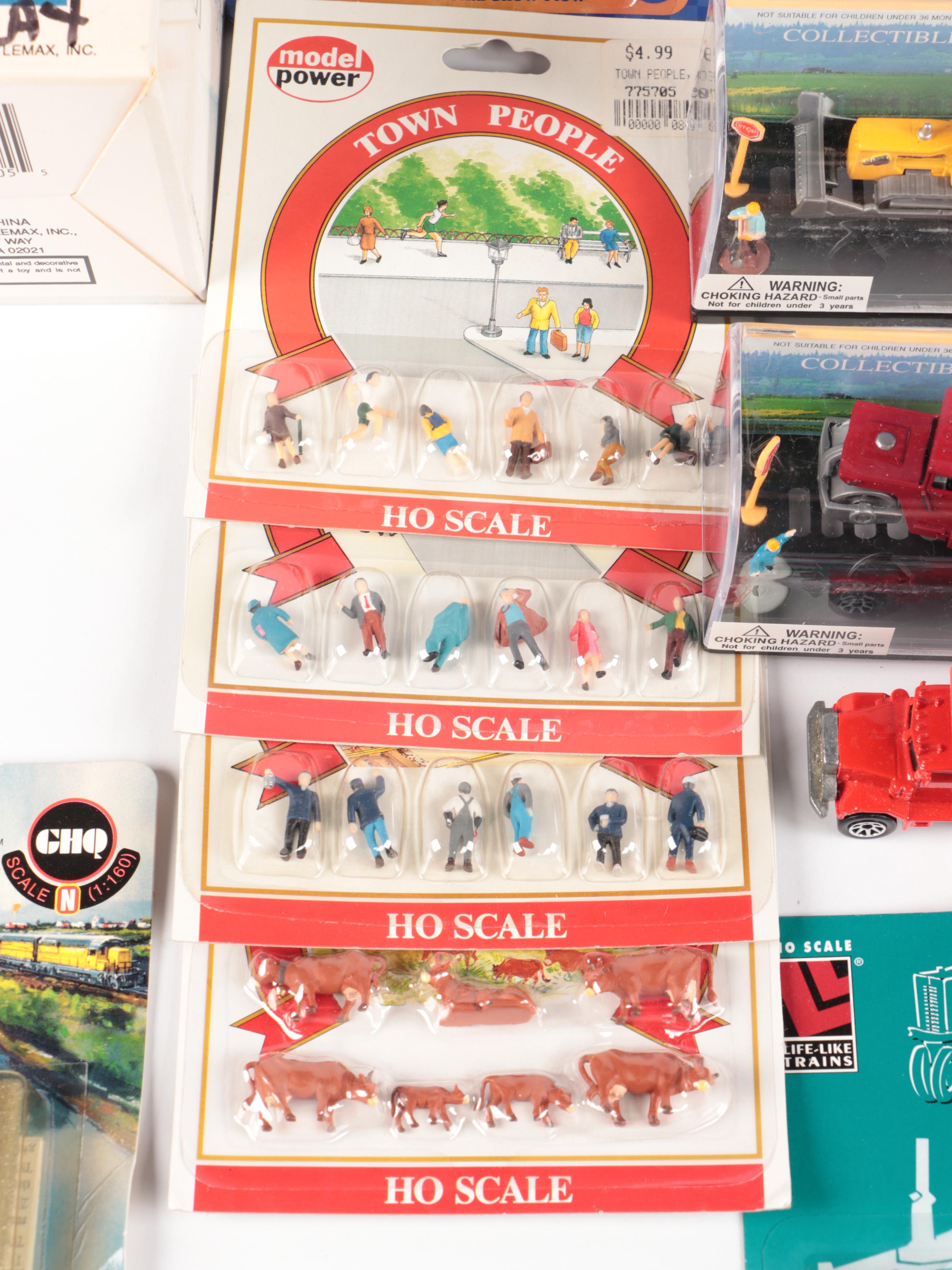 Model Power with Other HO-Scale Train Accessories and Toy Cars