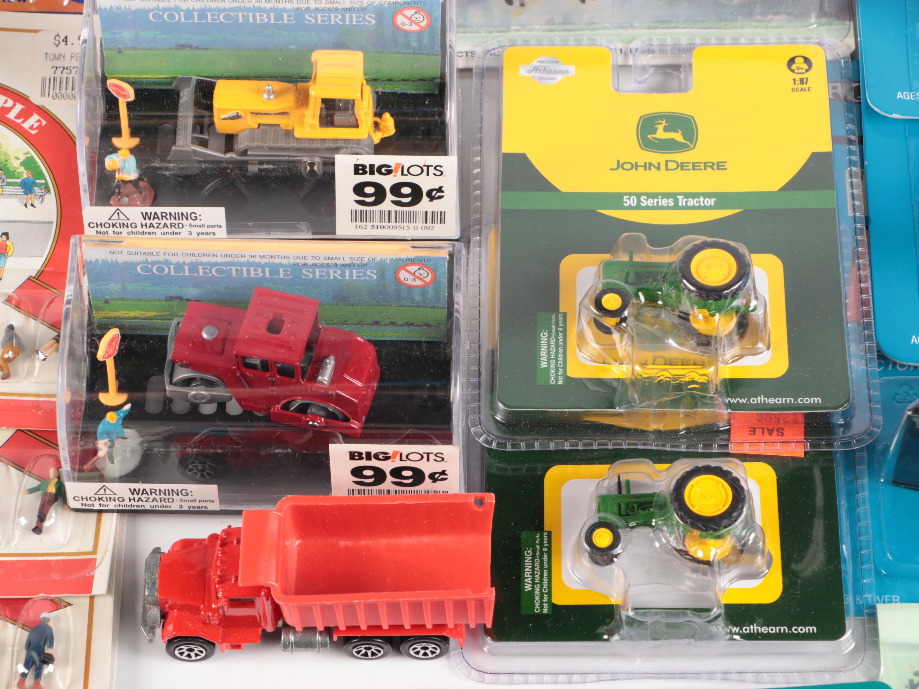 Model Power with Other HO-Scale Train Accessories and Toy Cars