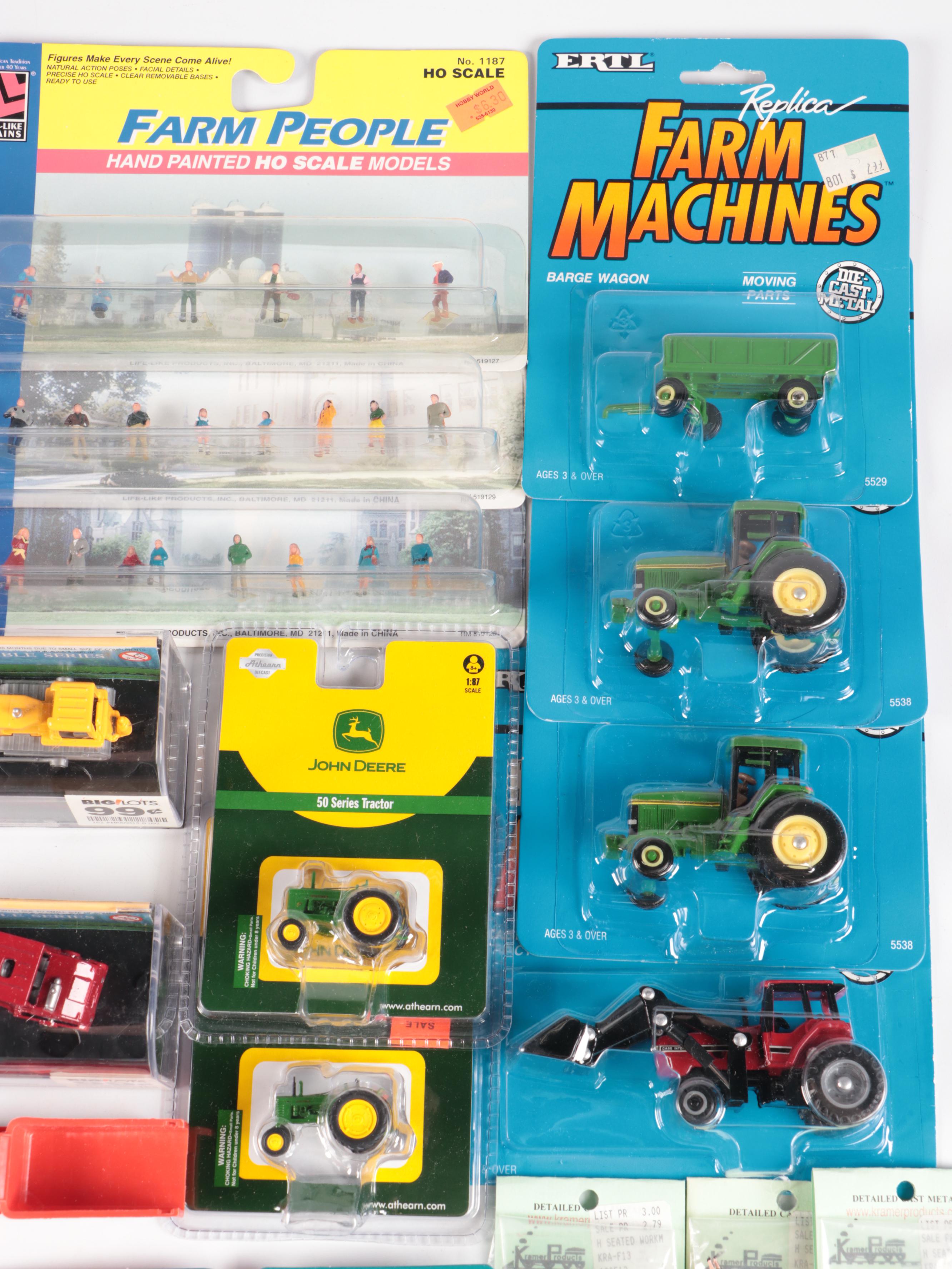 Model Power with Other HO-Scale Train Accessories and Toy Cars