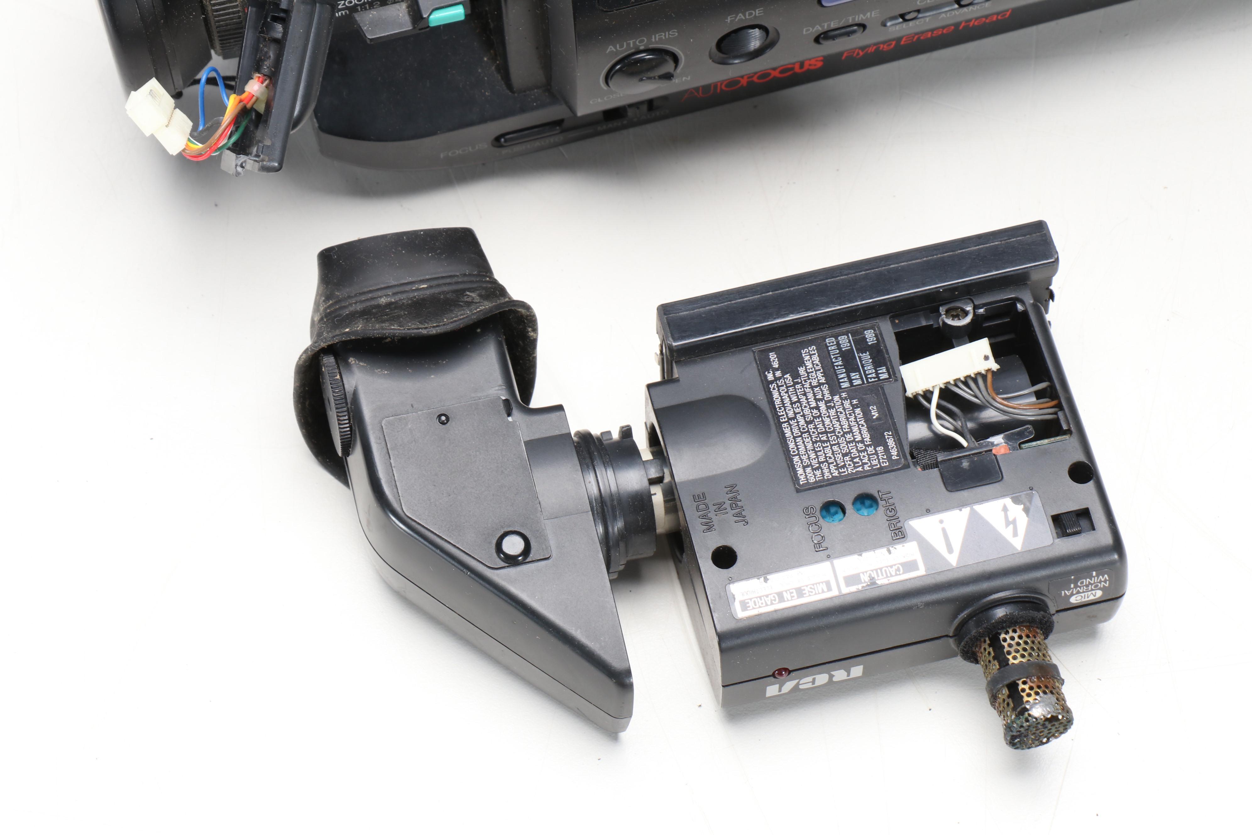 RCA Autofocus Video Camera Recorder with Travel Case and Accessories