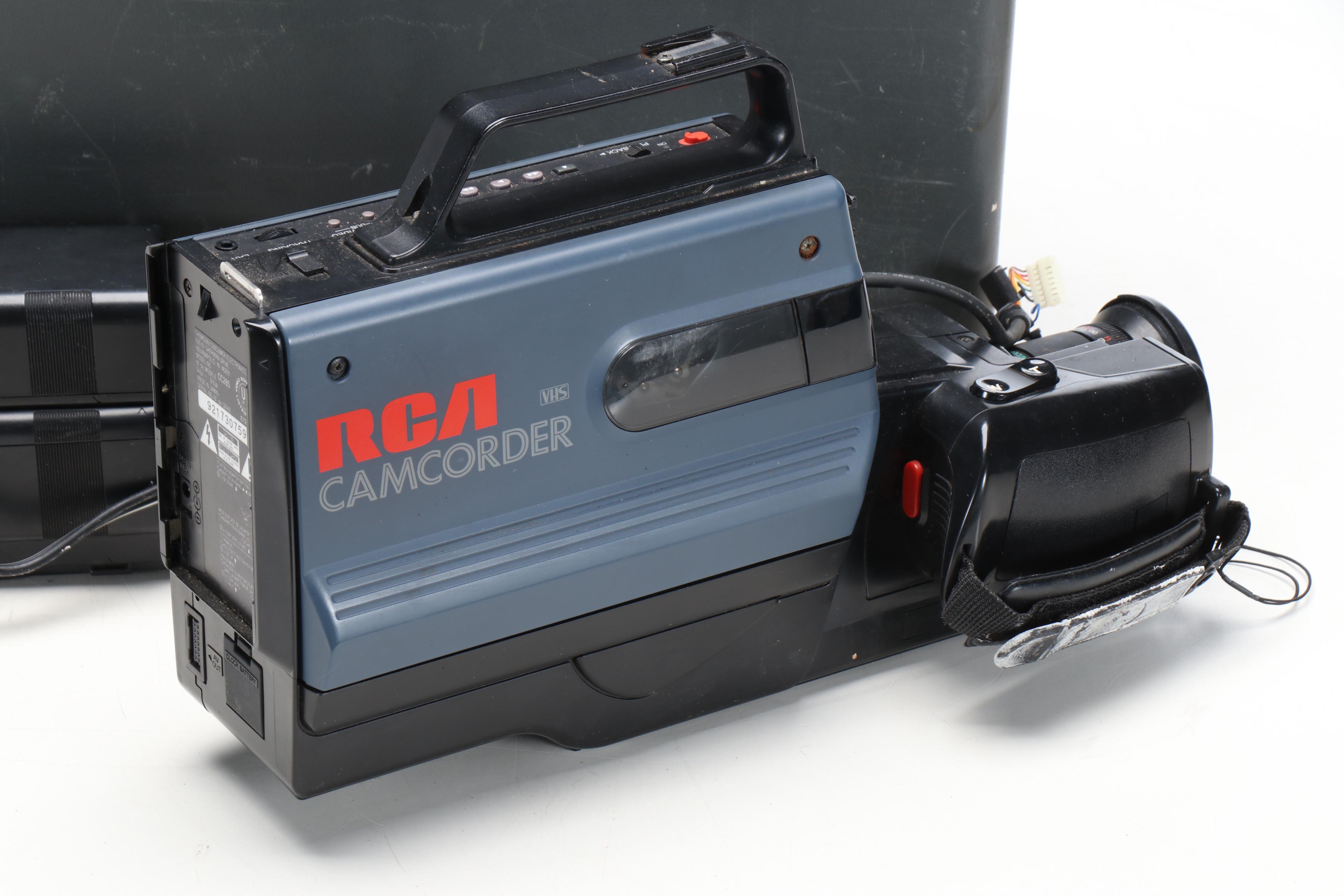 RCA Autofocus Video Camera Recorder with Travel Case and Accessories