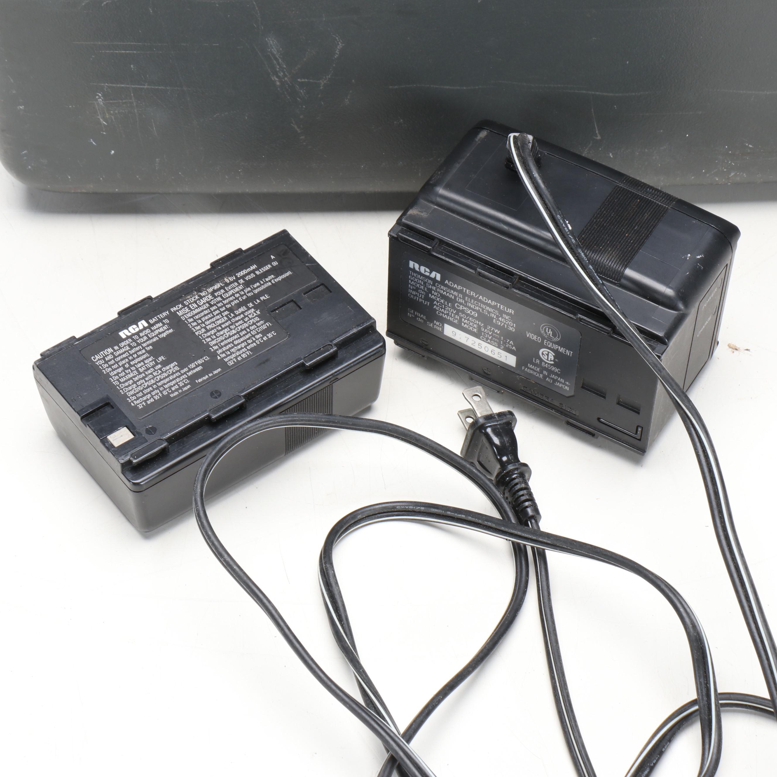 RCA Autofocus Video Camera Recorder with Travel Case and Accessories