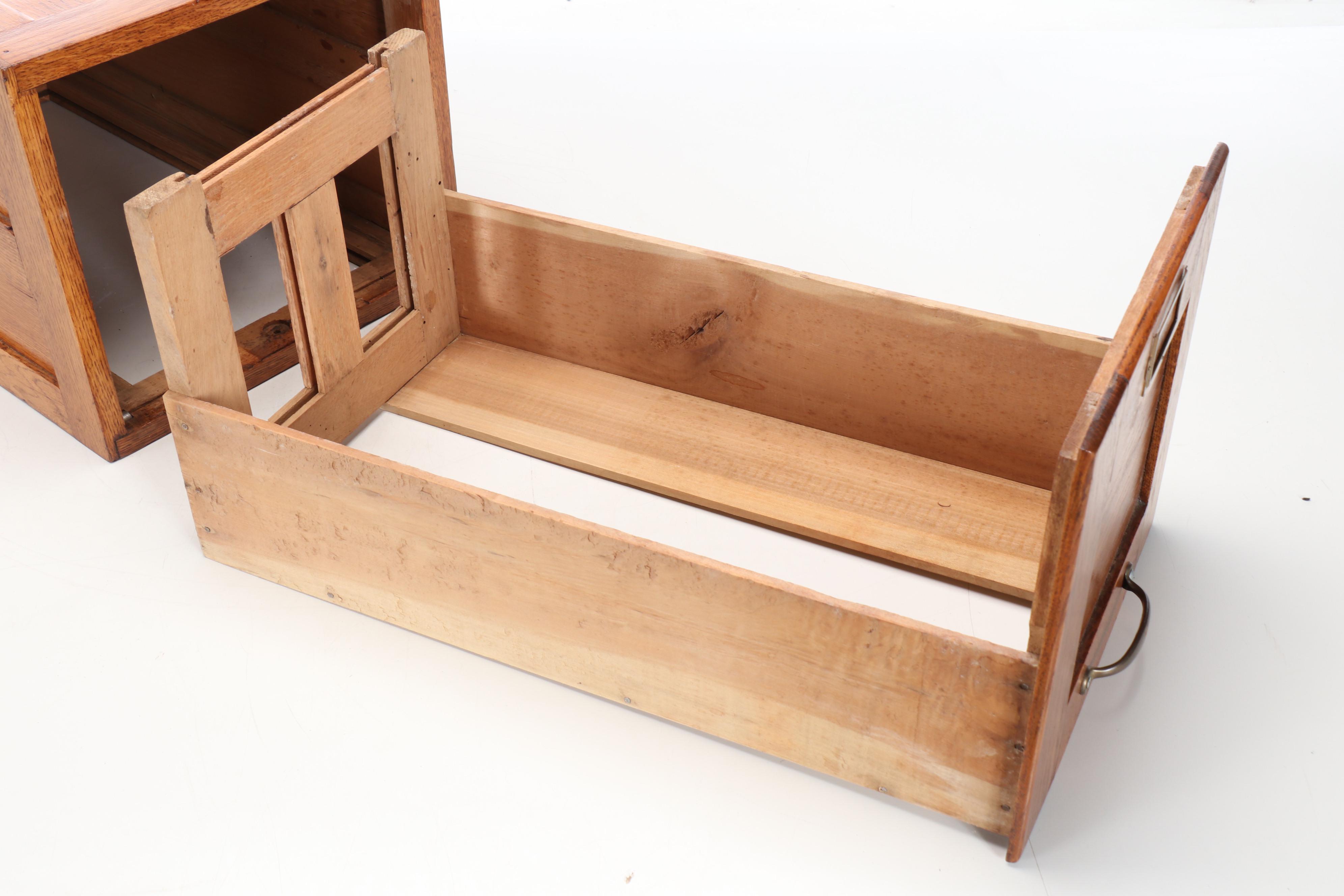 Tiger Oak Filing Drawer