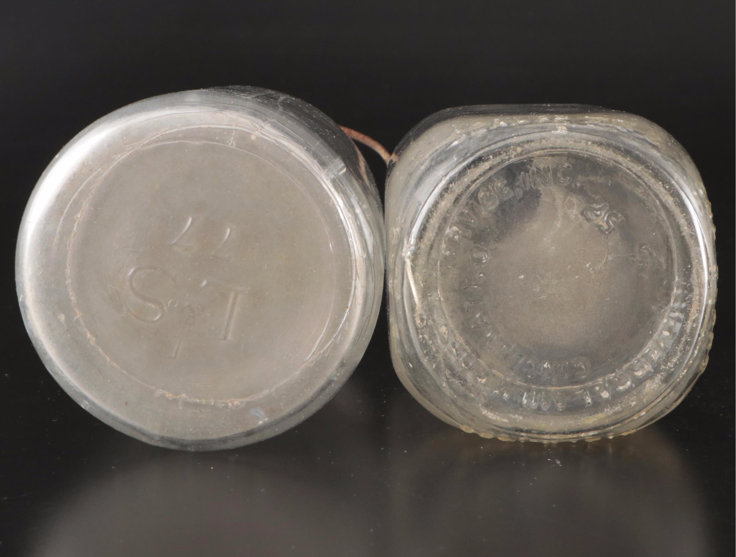 Dazey Butter Churn No. 40 with Glass Milk Bottle and Jars