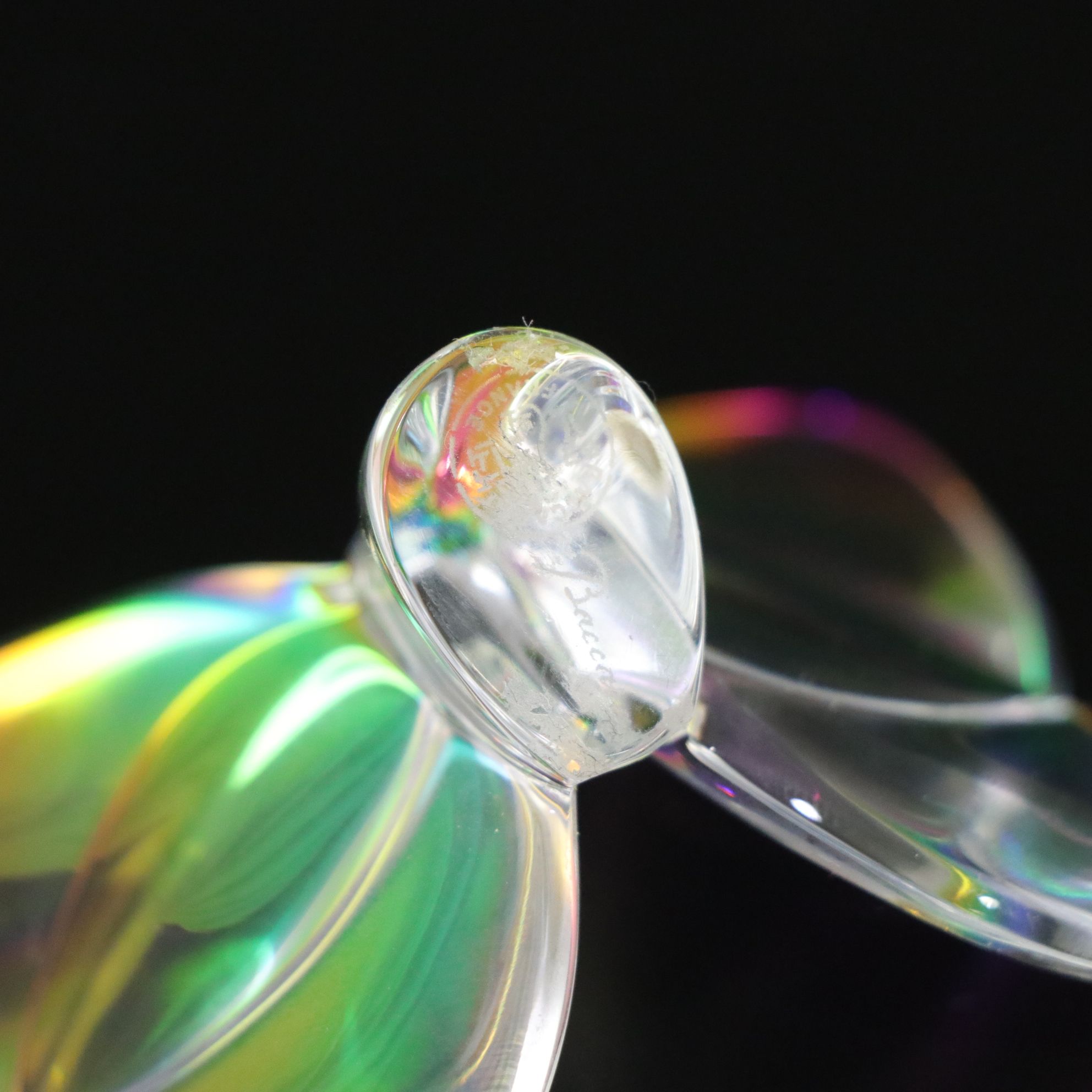 Baccarat "The Lucky Butterfly" Iridescent Crystal Figurine