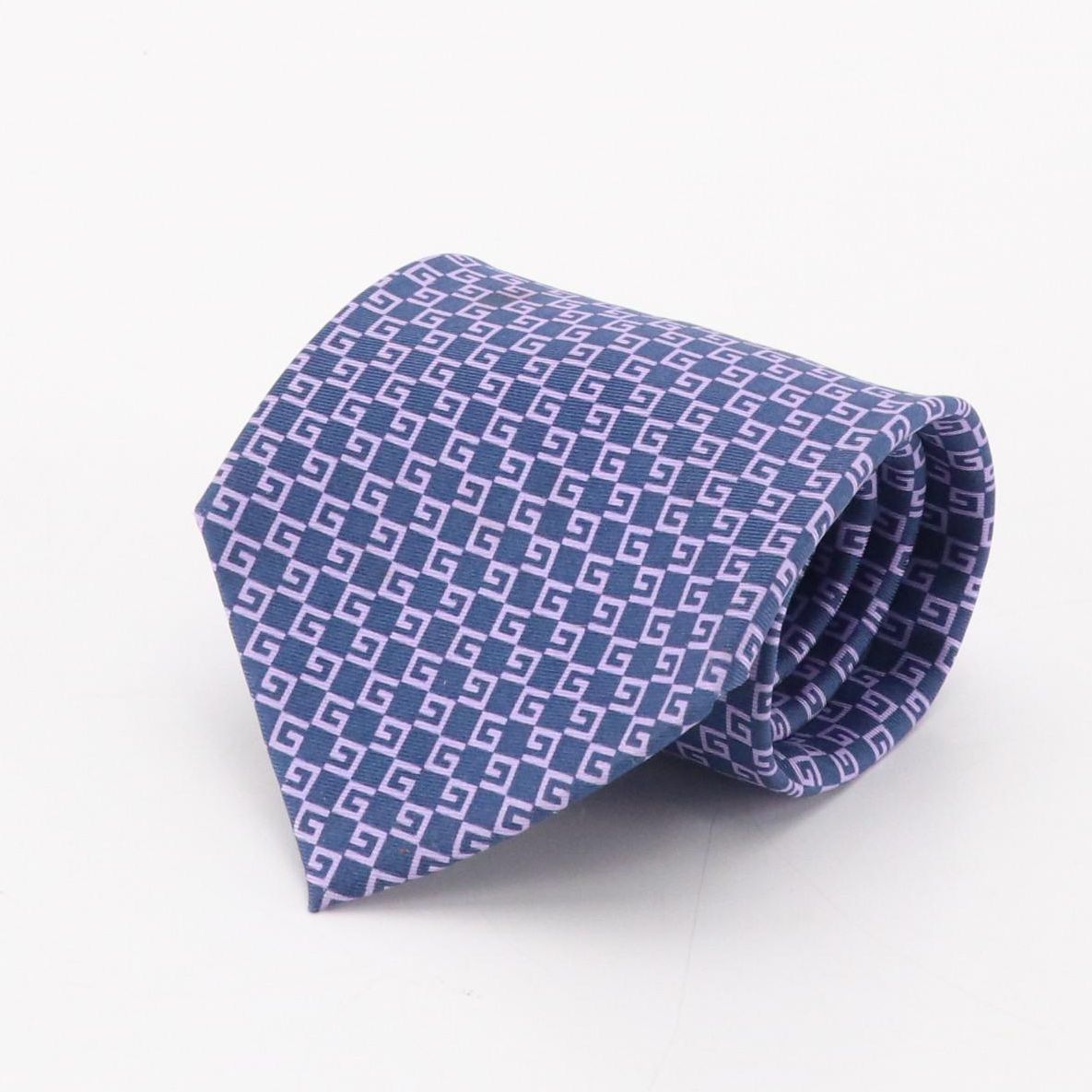 Gucci G Printed Silk Twill Necktie