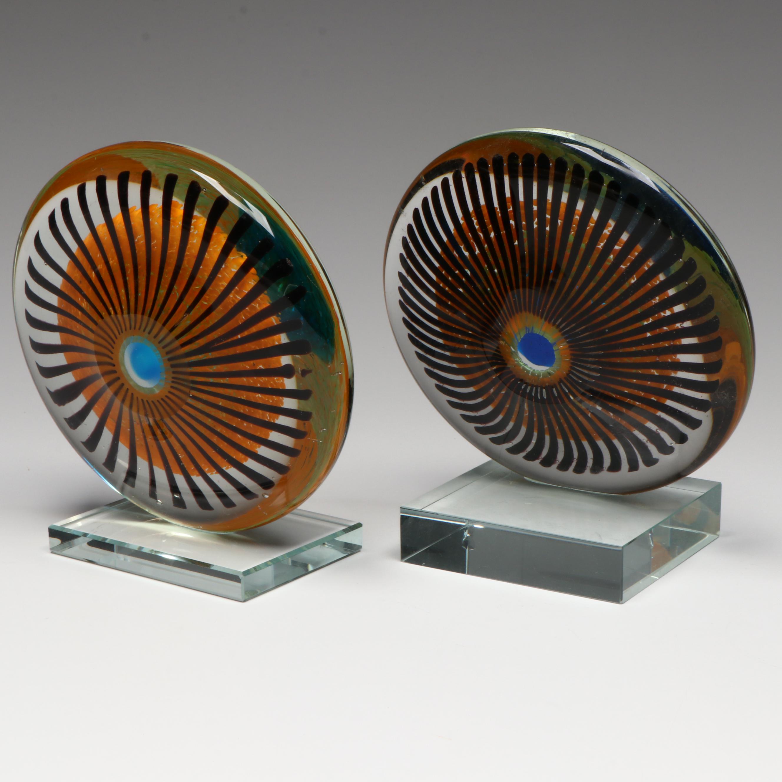 Murano Style Art Glass Sculptures