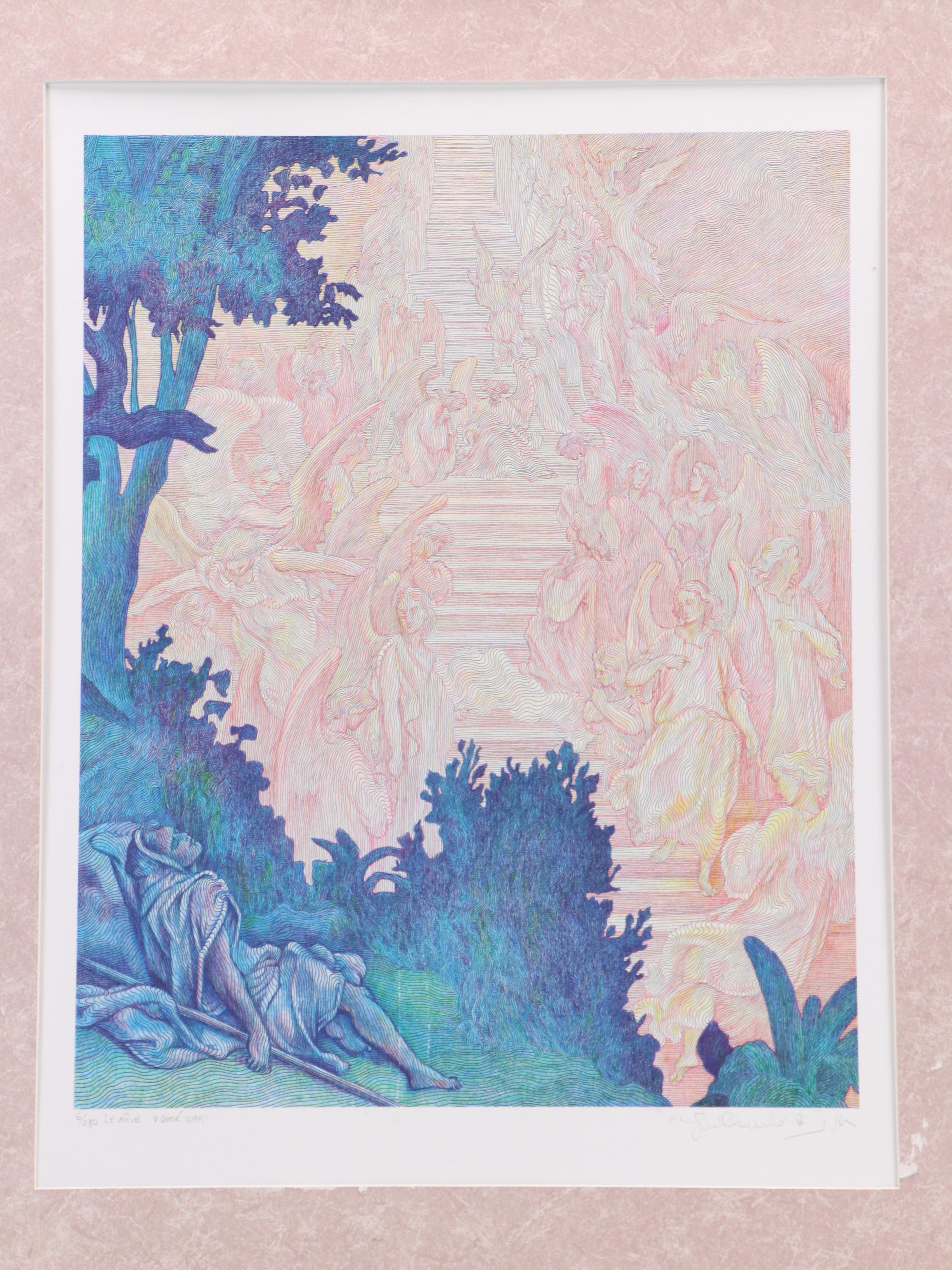 Guillaume Azoulay Giclée "Le Reve," 1999