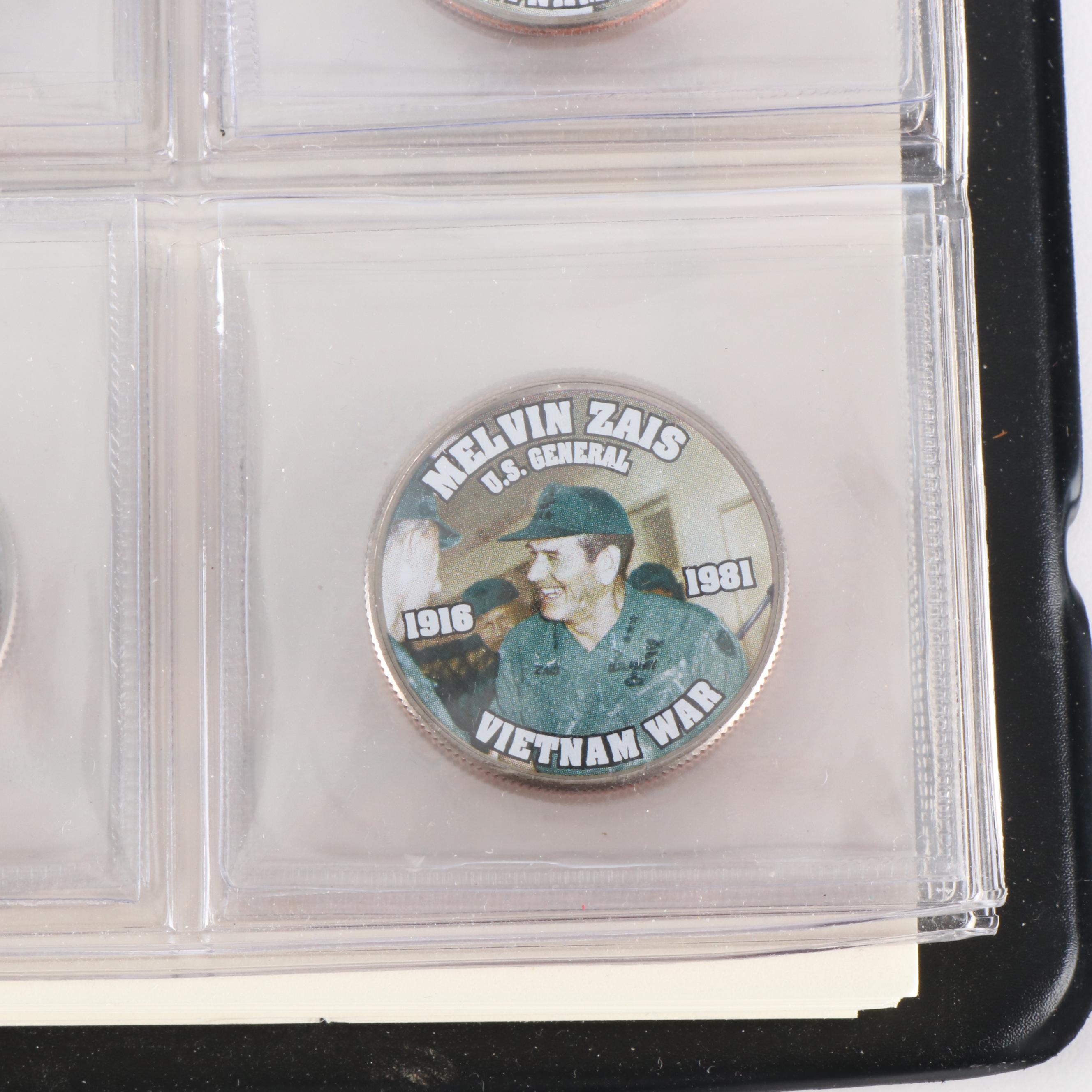 Three Albums of 270 Commemorative Vietnam War Coins
