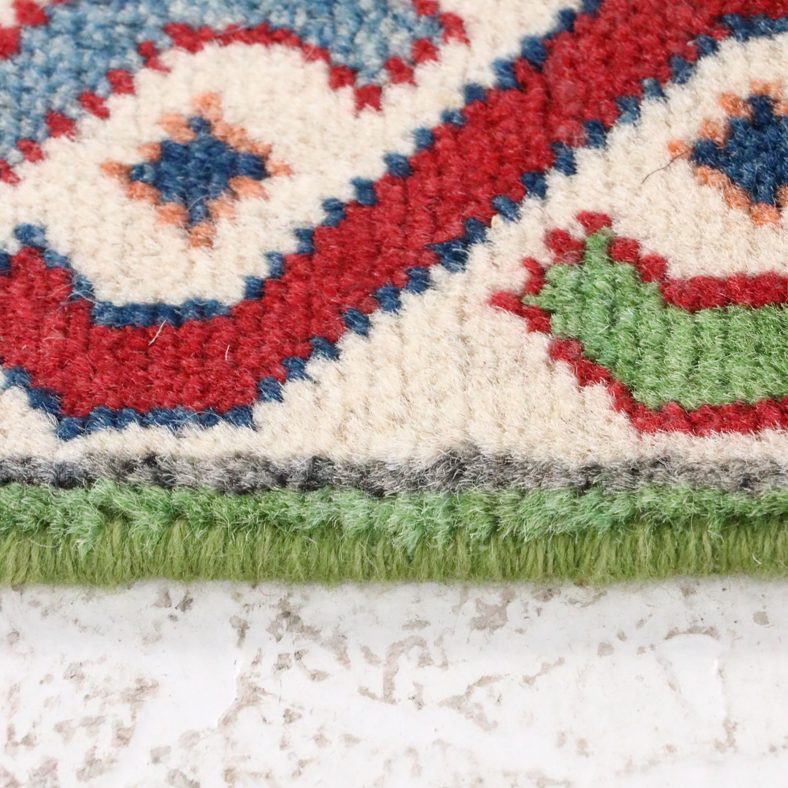 2' x 6' Hand-Knotted Afghan Pictorial War Carpet Runner