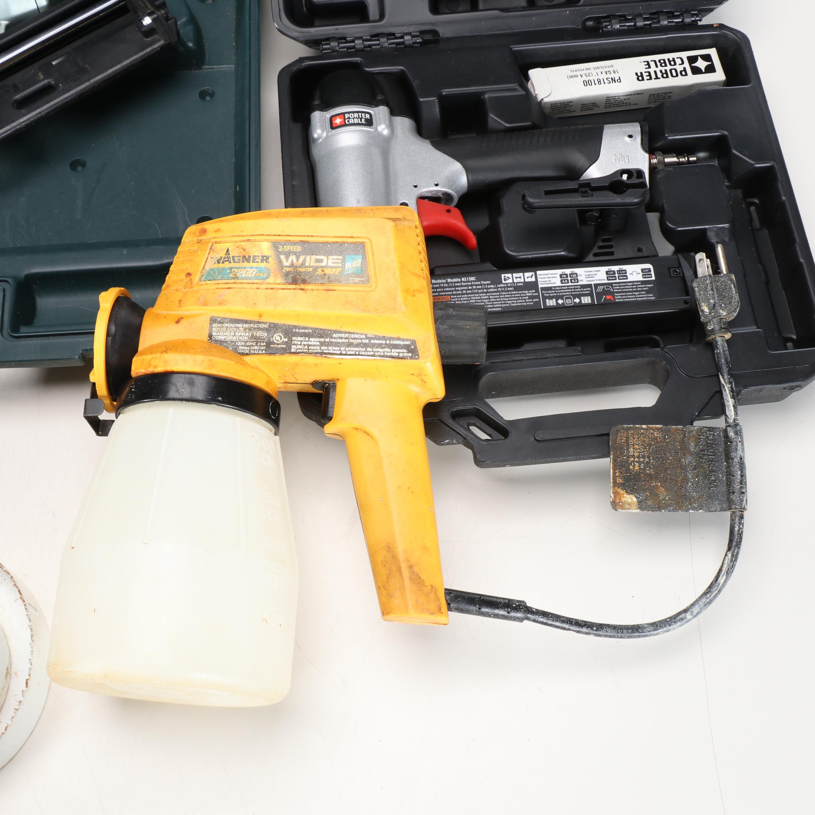 Hitachi Finish Nailer, Rockwell Palm Sander, and More Hand Tools