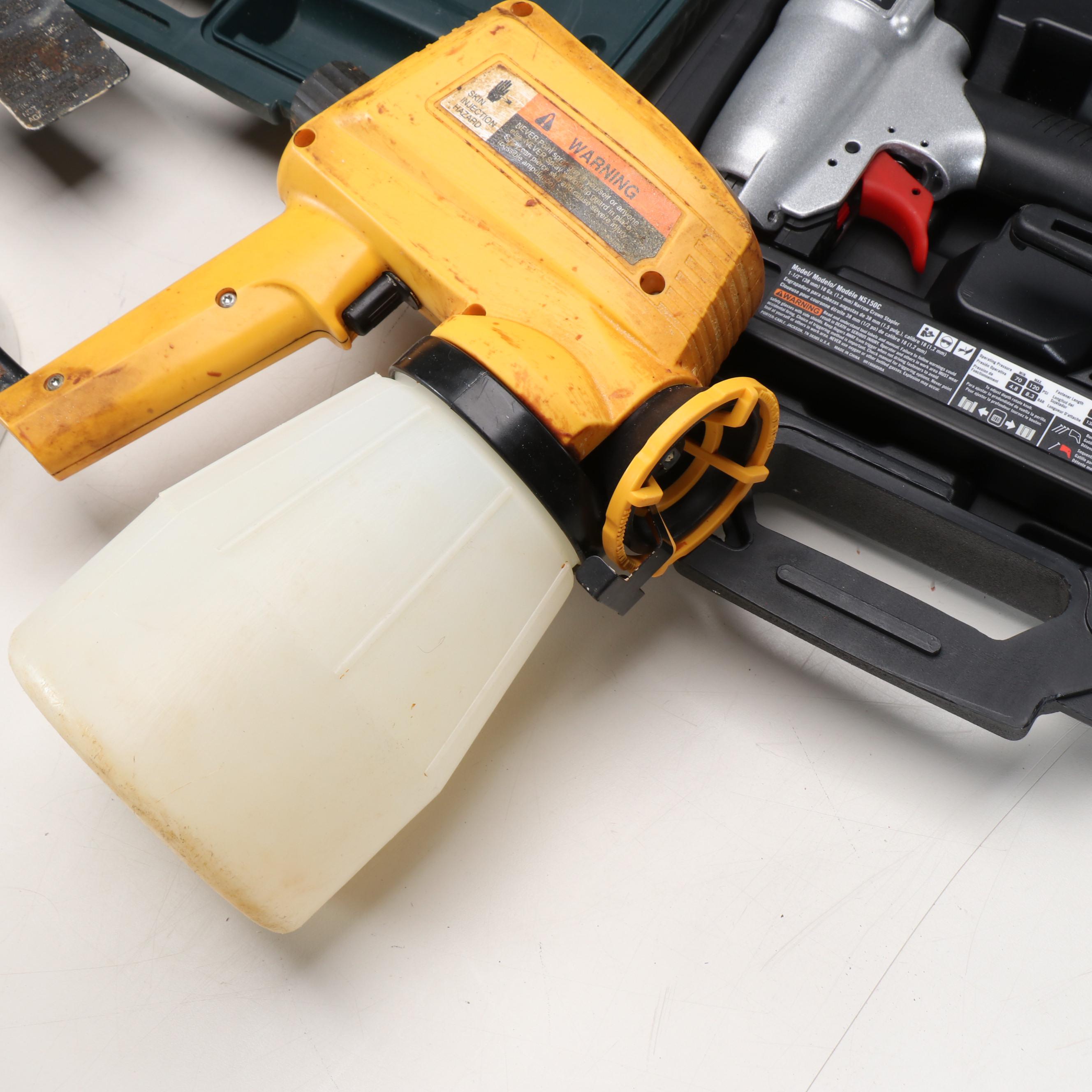 Hitachi Finish Nailer, Rockwell Palm Sander, and More Hand Tools