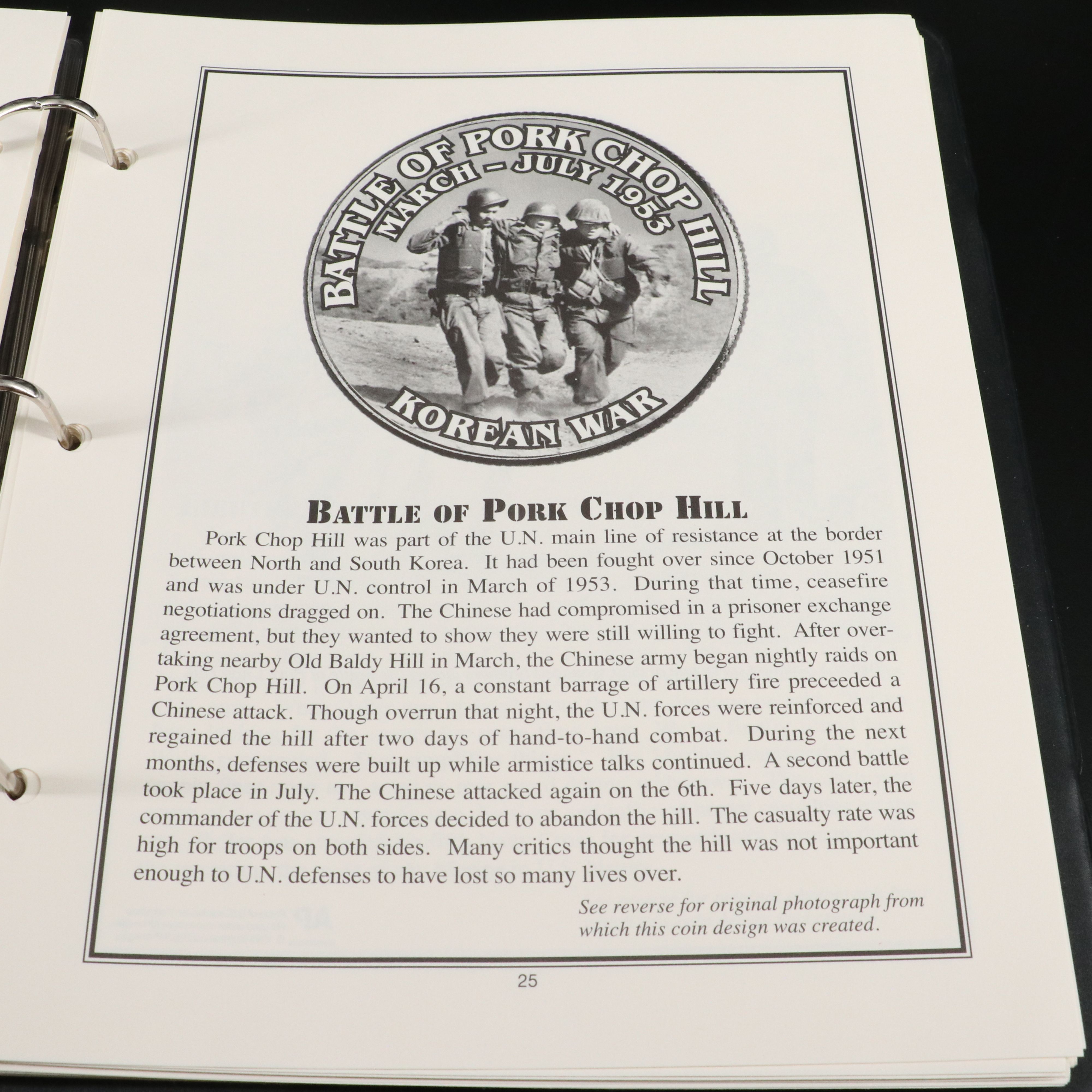 Three Albums of 141 Commemorative Korean War Coins